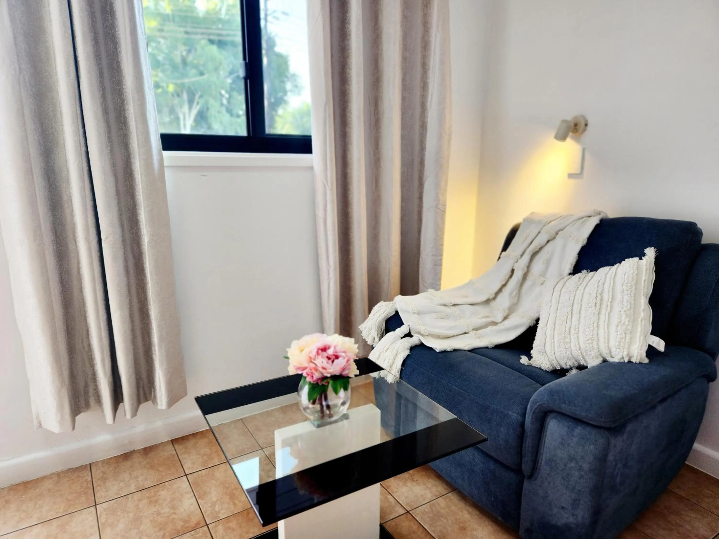 Seating area in K - Town Hotel