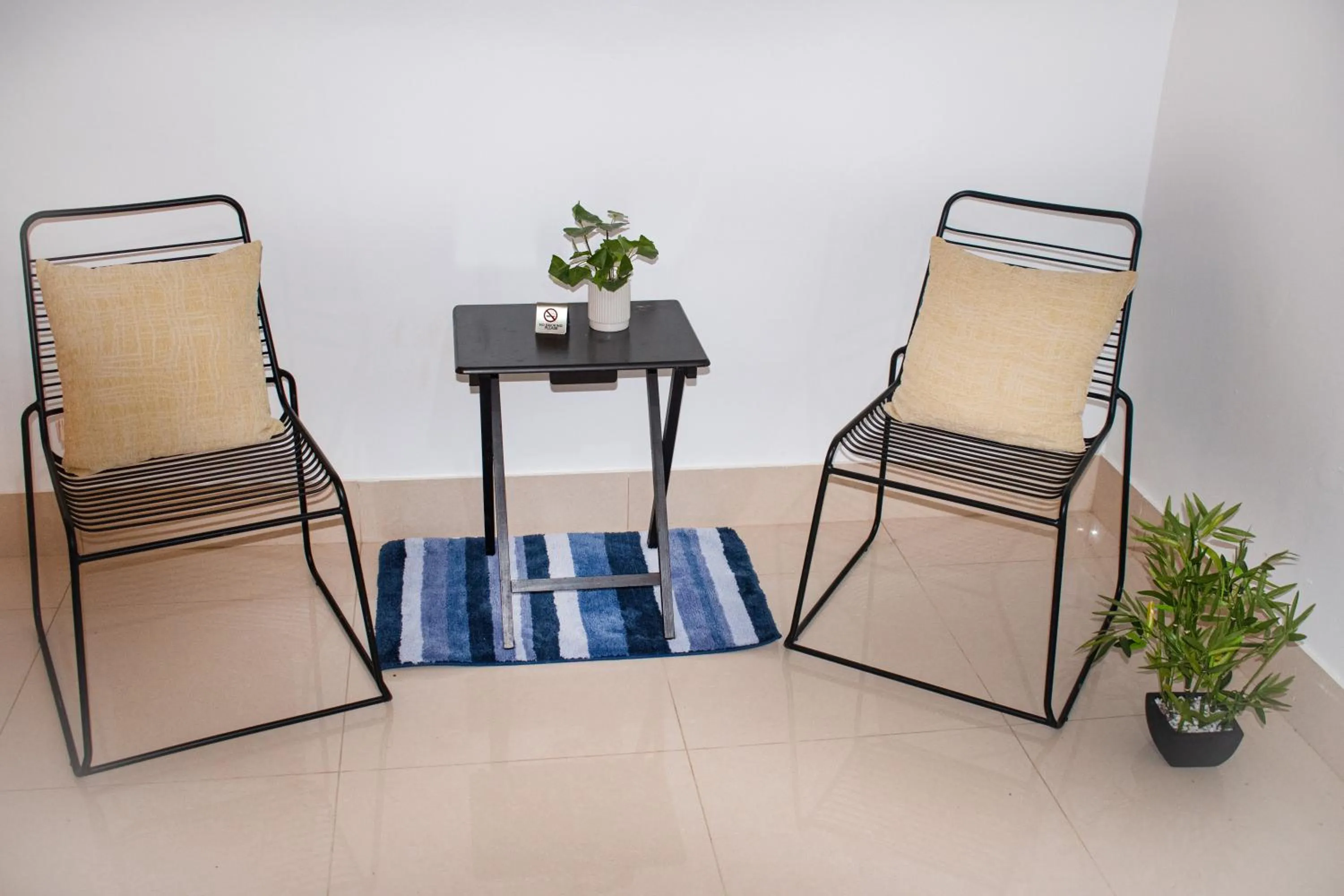 Seating area in K - Town Hotel