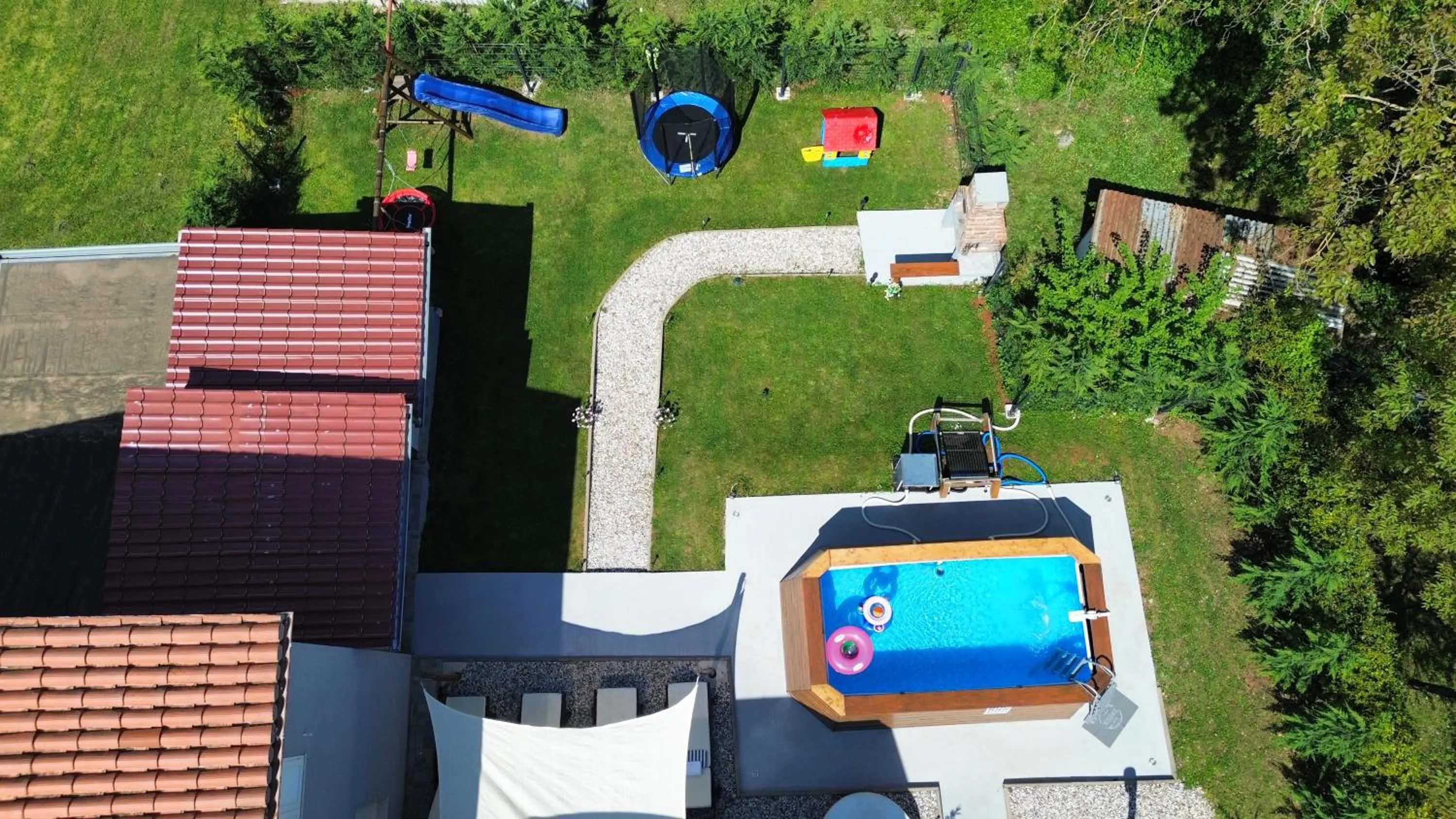 apartman Goga with pool and jacuzzi