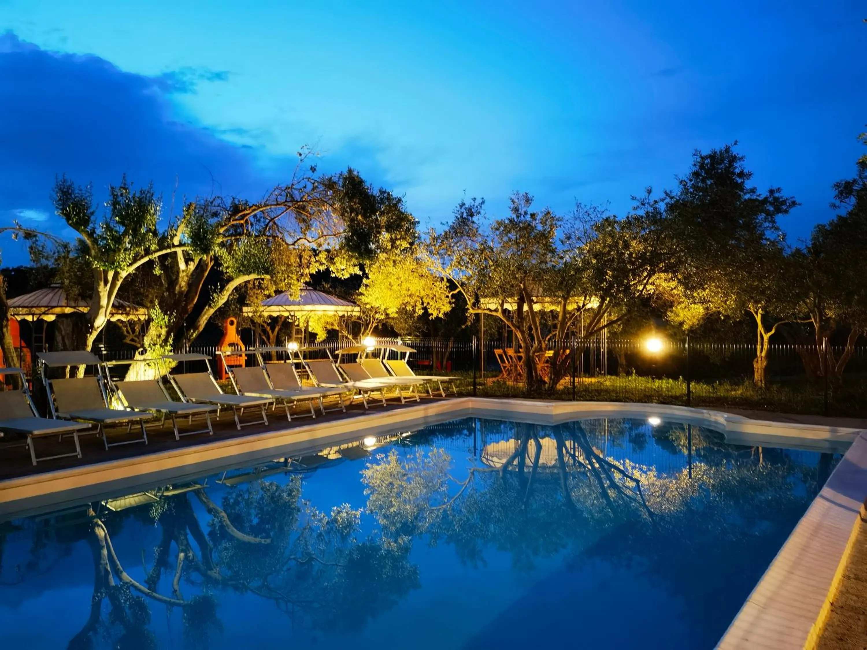 Swimming pool in La Corte degli Ulivi - Albergo Rurale