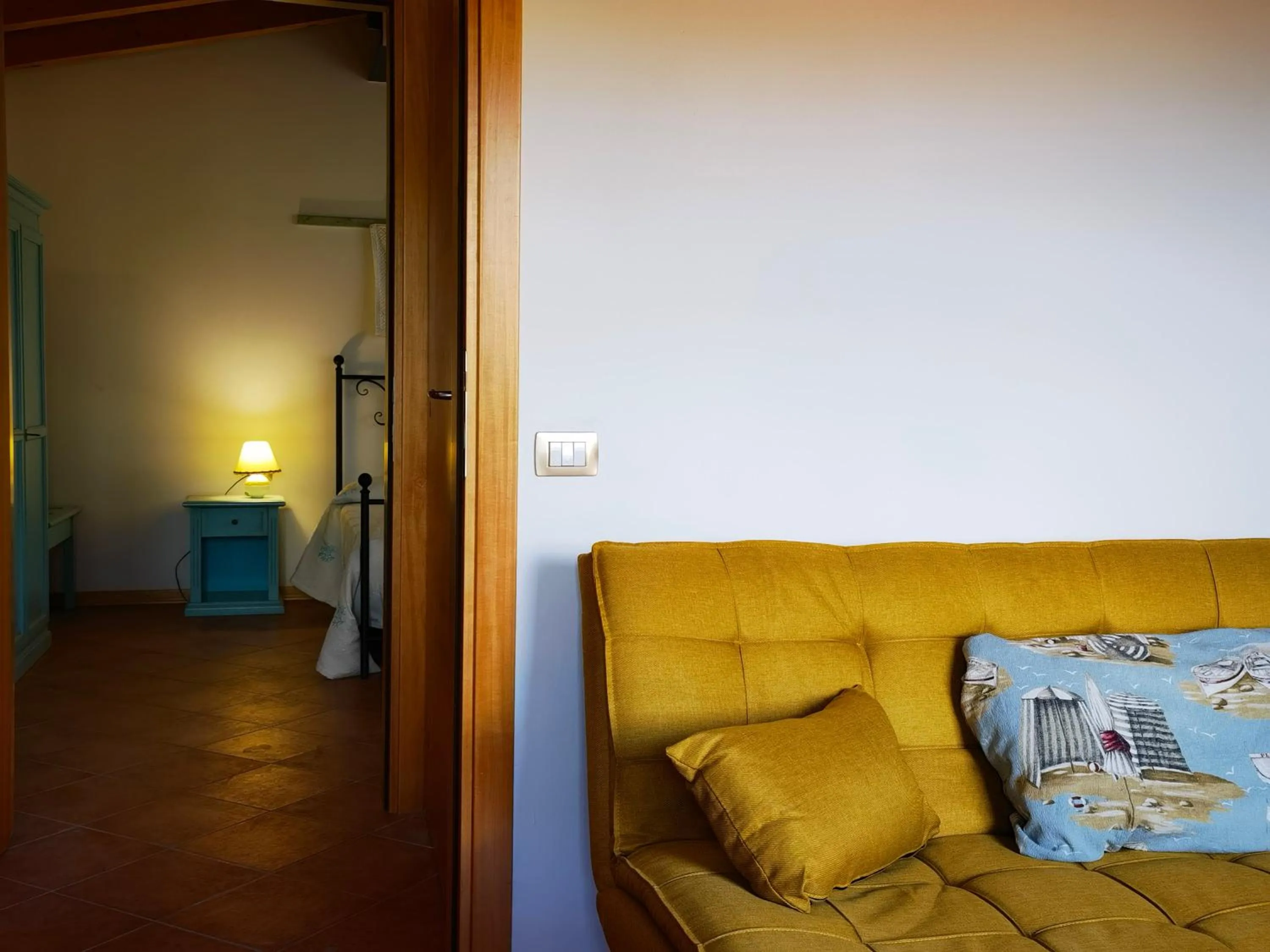 Living room in La Corte degli Ulivi - Albergo Rurale