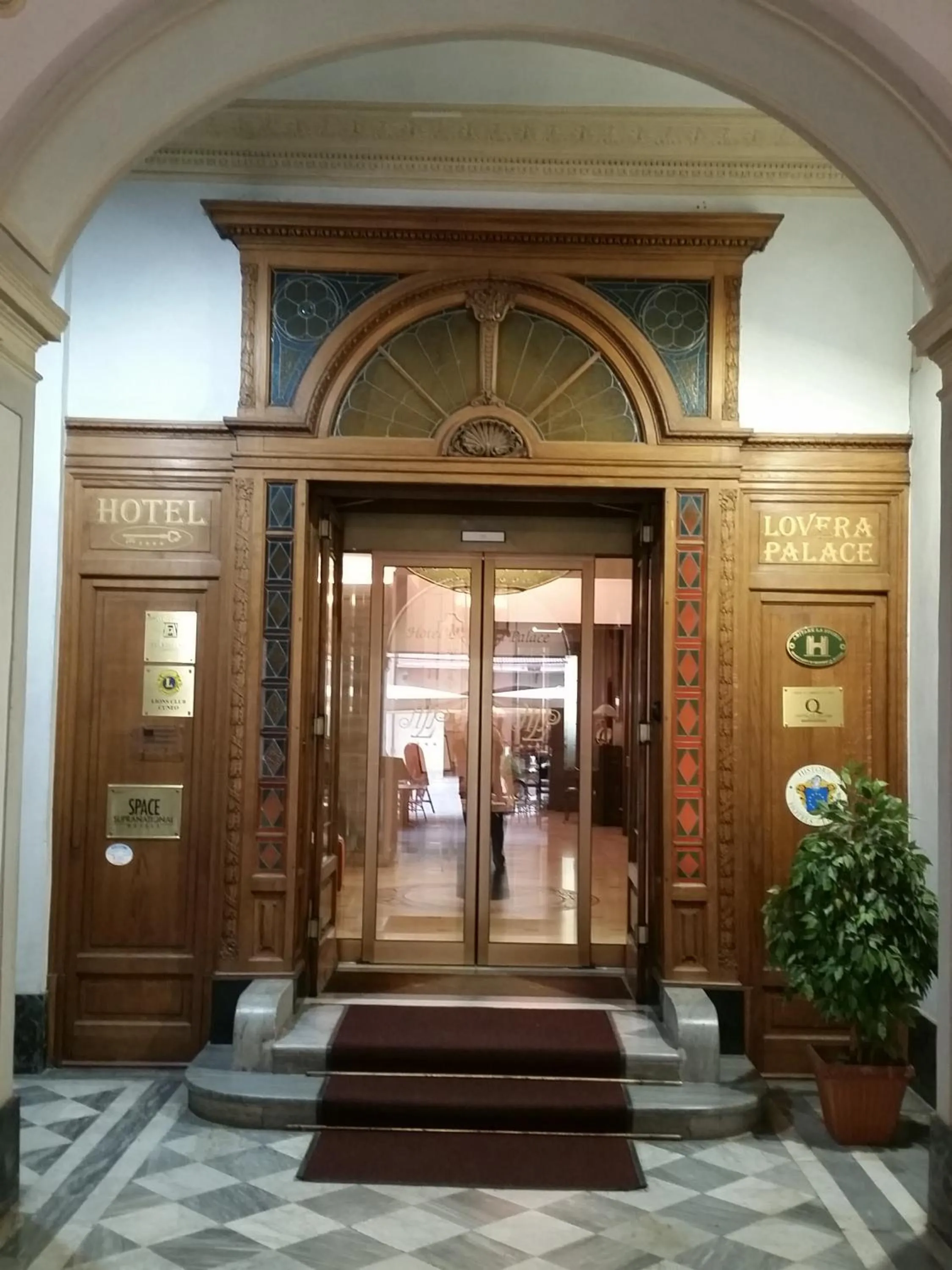 Facade/entrance in Hotel Palazzo Lovera