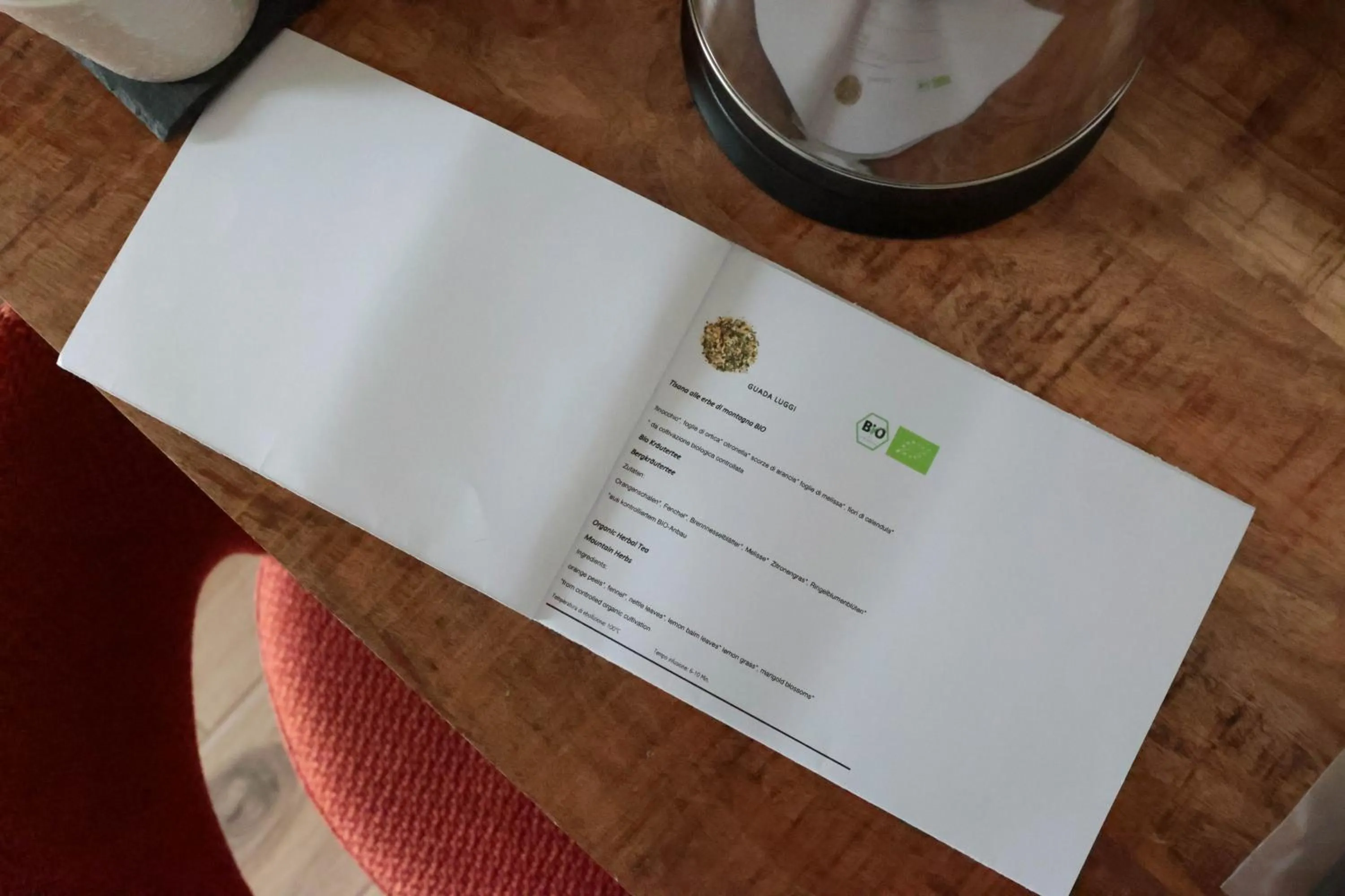 Coffee/tea facilities in Bed and Breakfast Le Giale