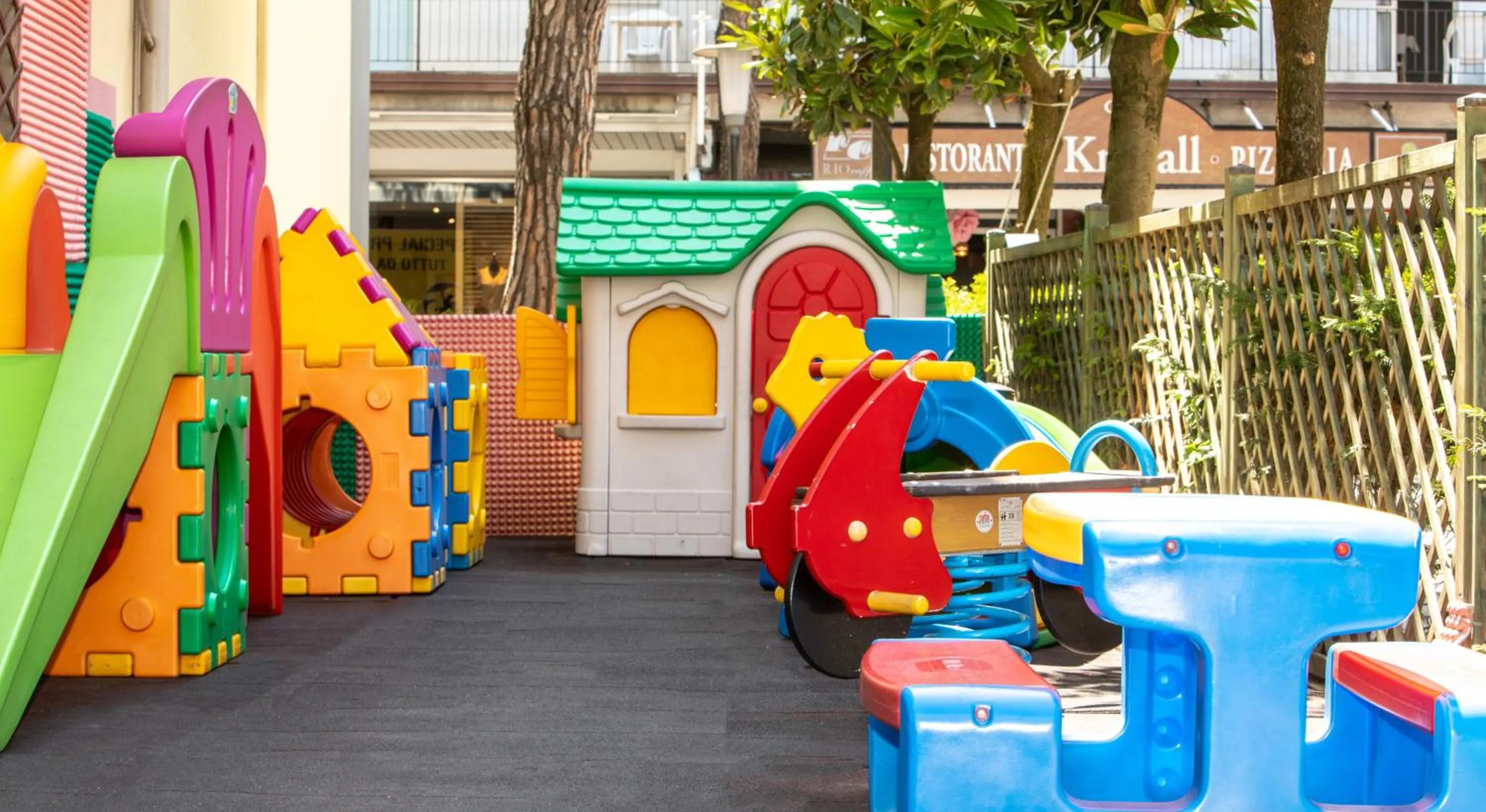 Children play ground in Hotel Imperia