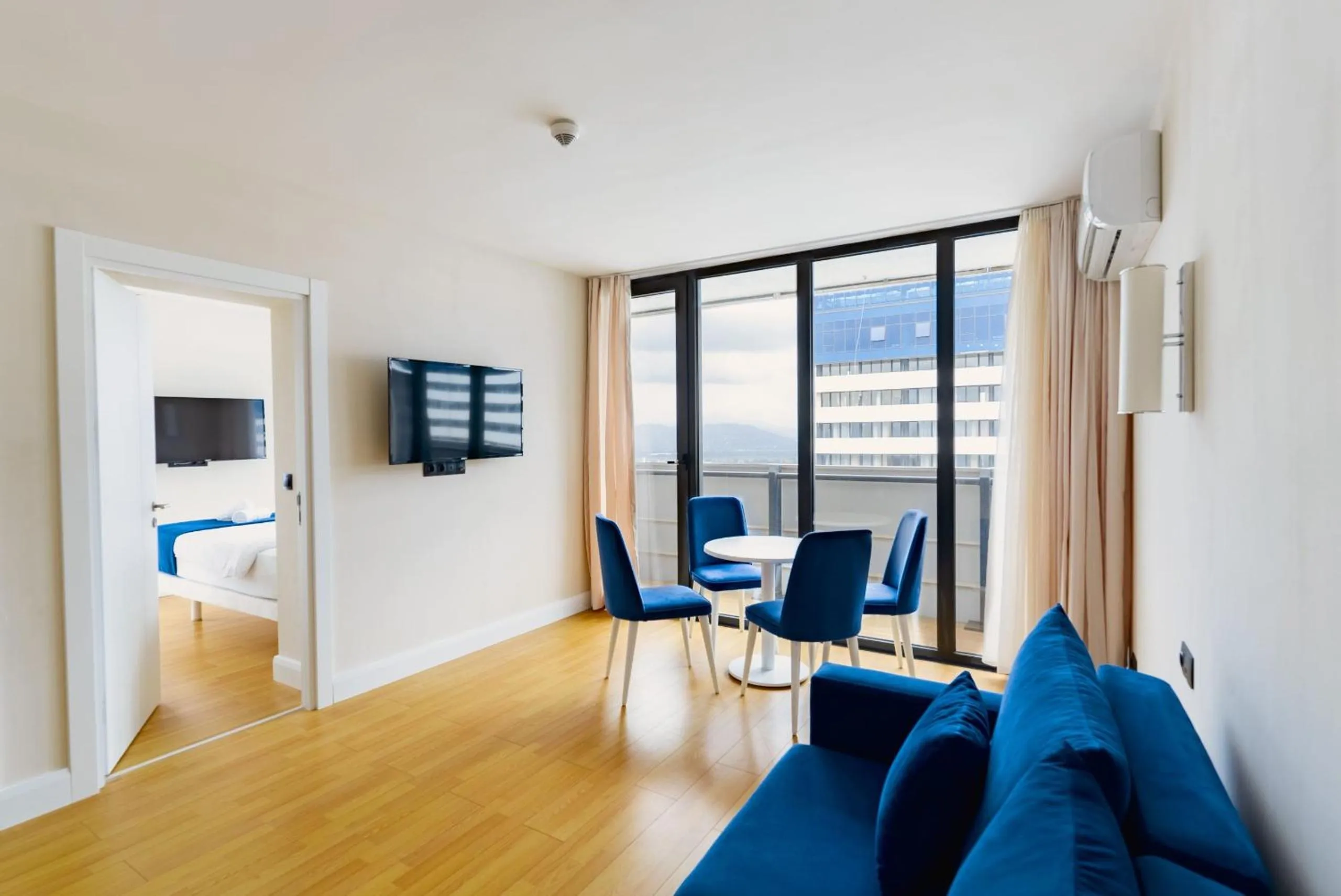 TV and multimedia in Orbi City Hotel With Sea View