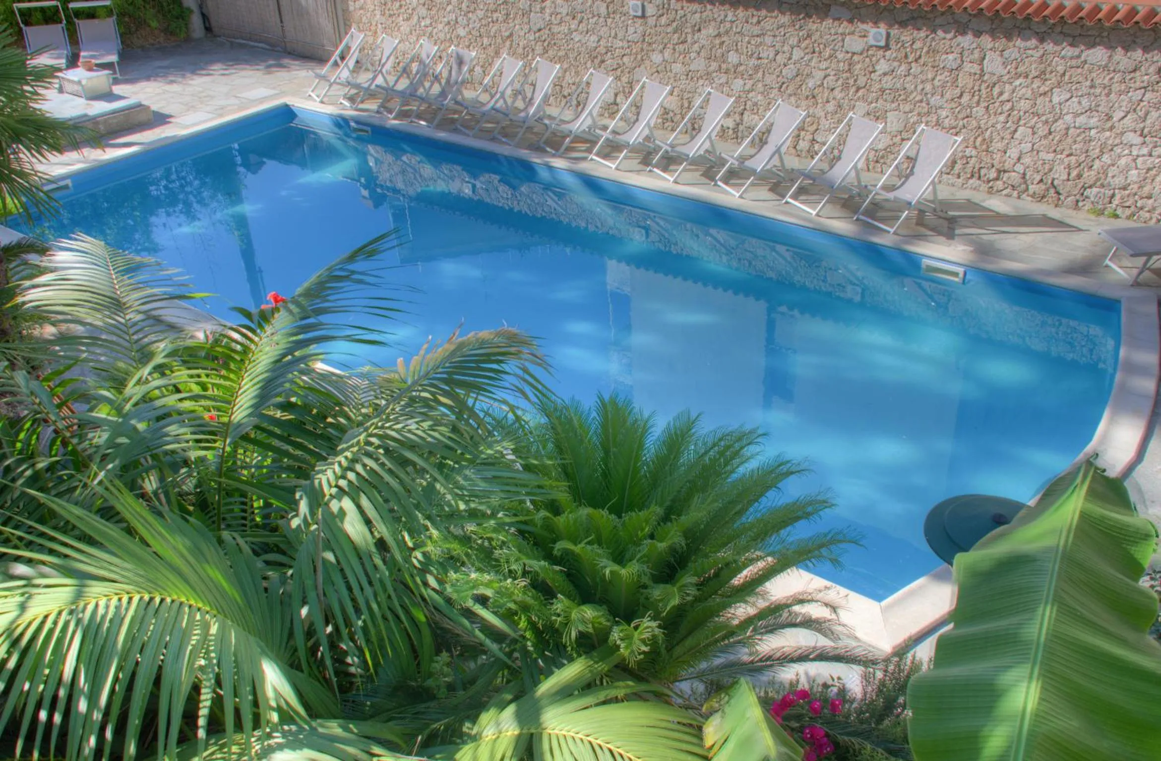 Swimming pool in Hotel Residence La Palma
