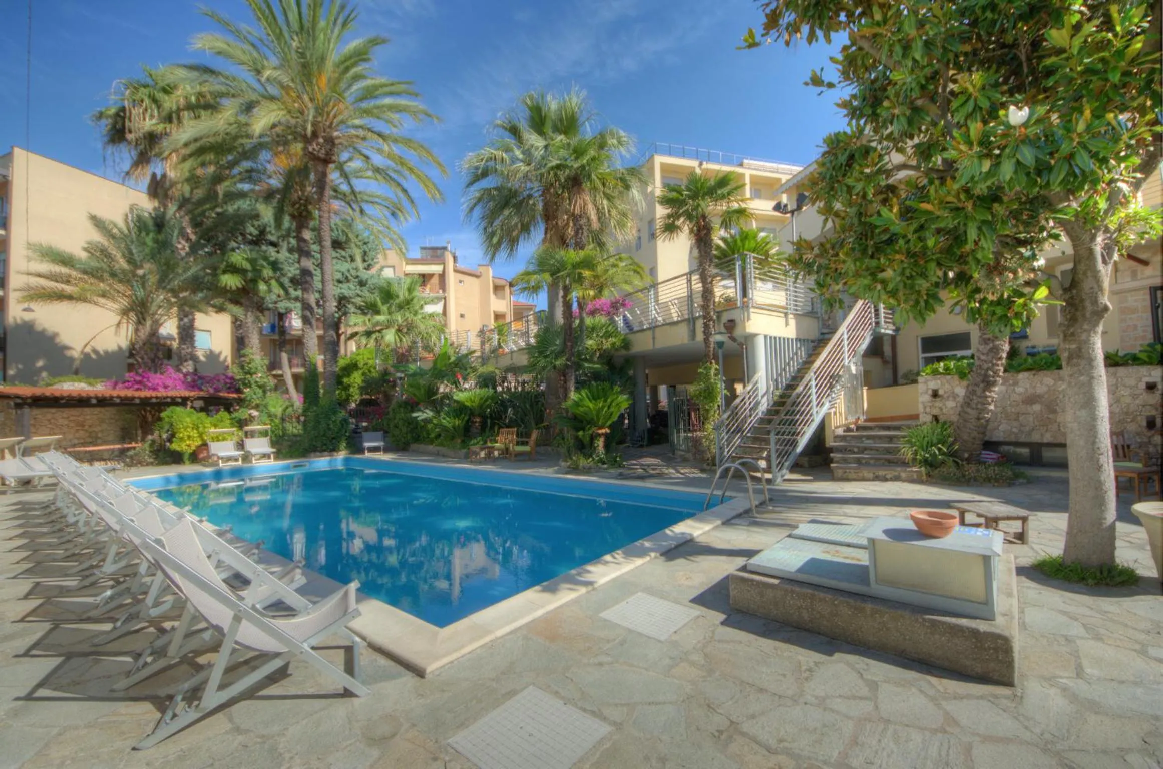 Bird's eye view in Hotel Residence La Palma