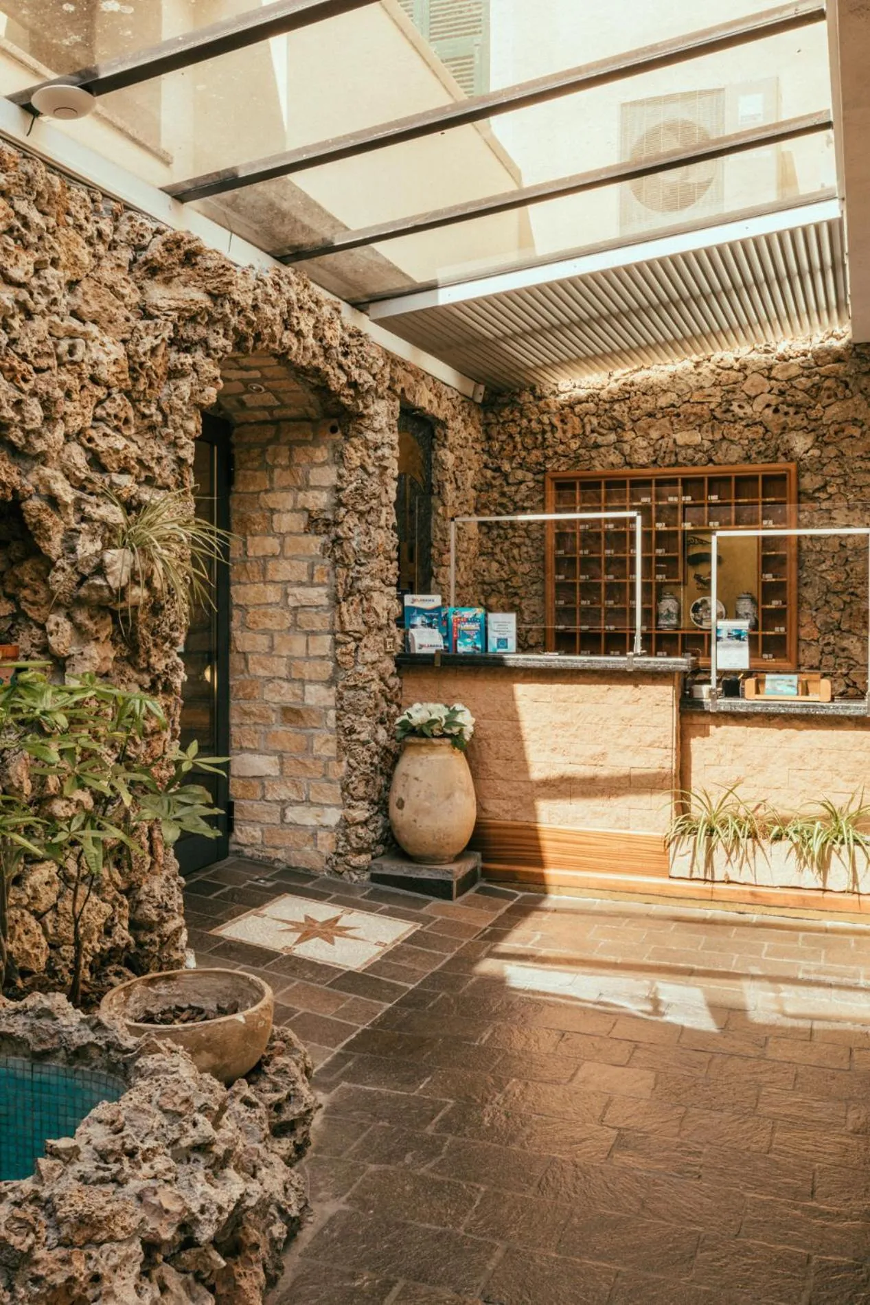 Facade/entrance in Hotel Residence La Palma
