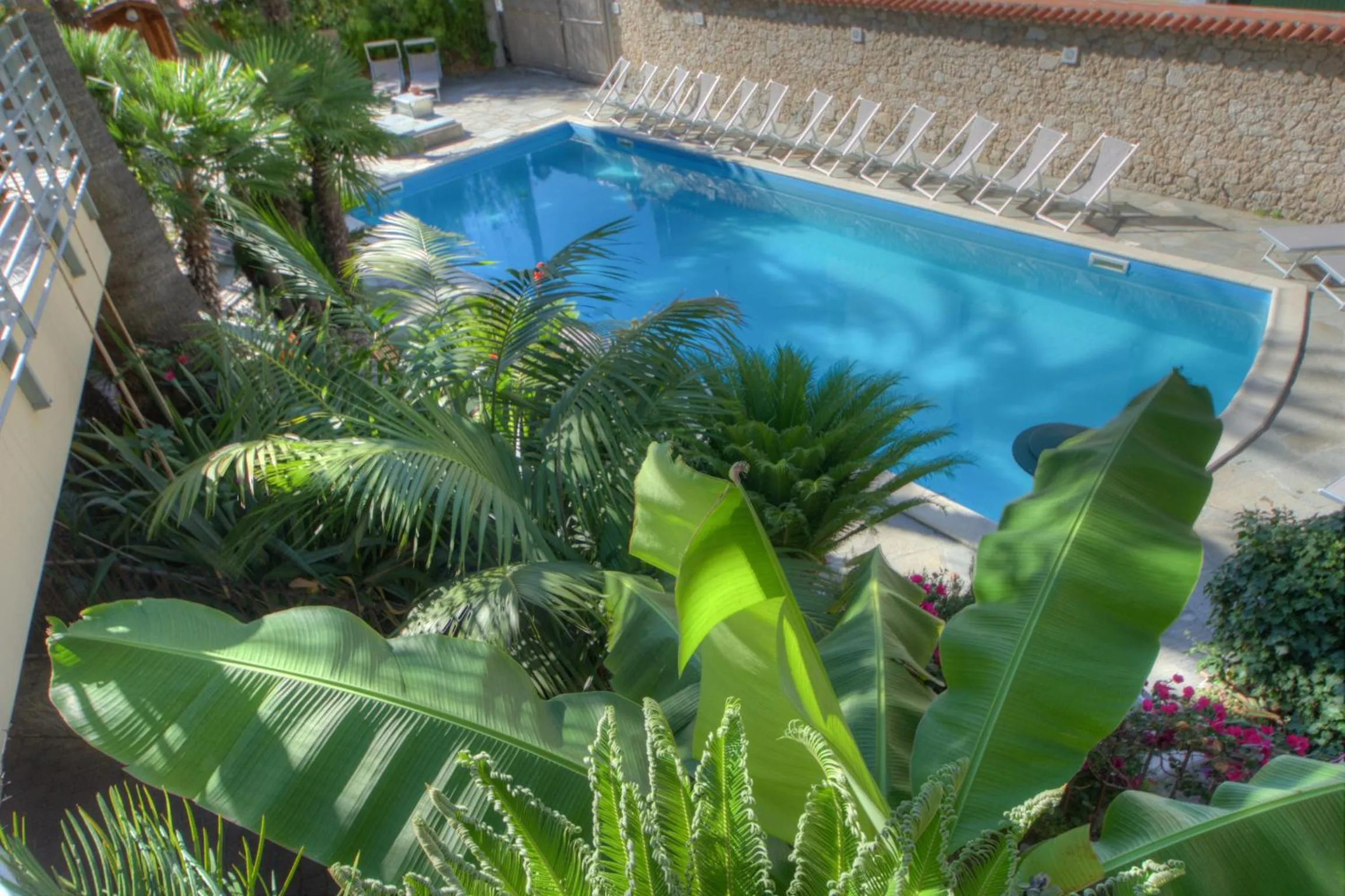 Swimming pool in Hotel Residence La Palma