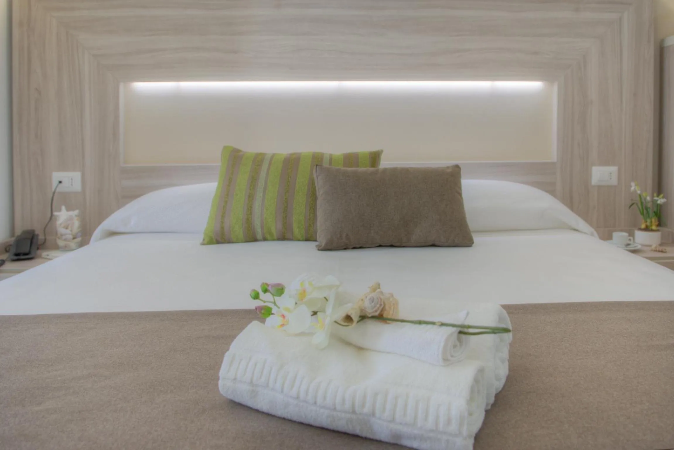 Bed in Hotel Residence La Palma