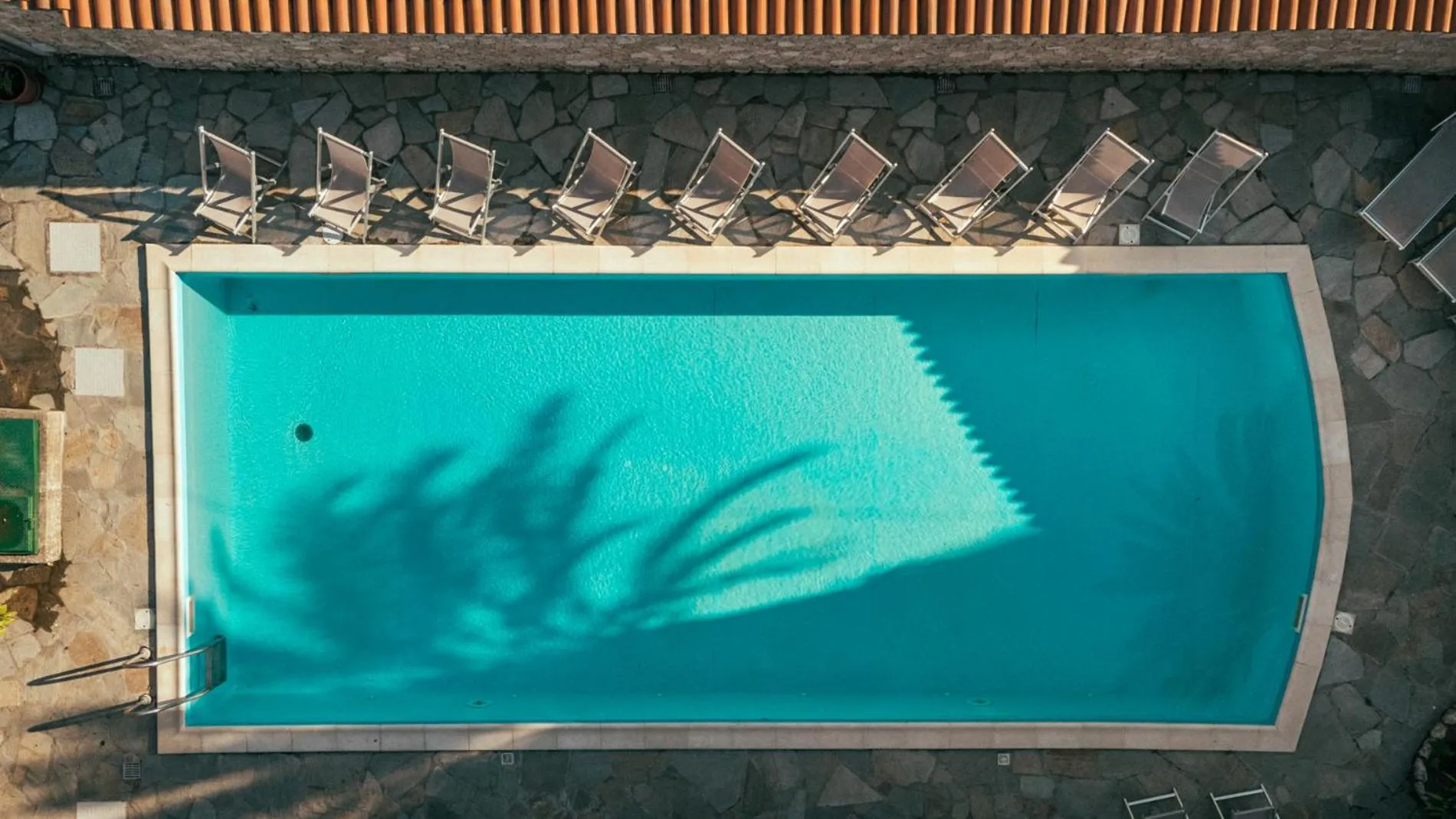 Pool view in Hotel Residence La Palma