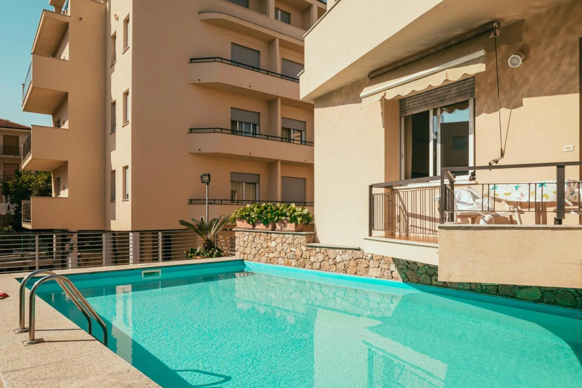 Property building in Hotel Residence La Palma