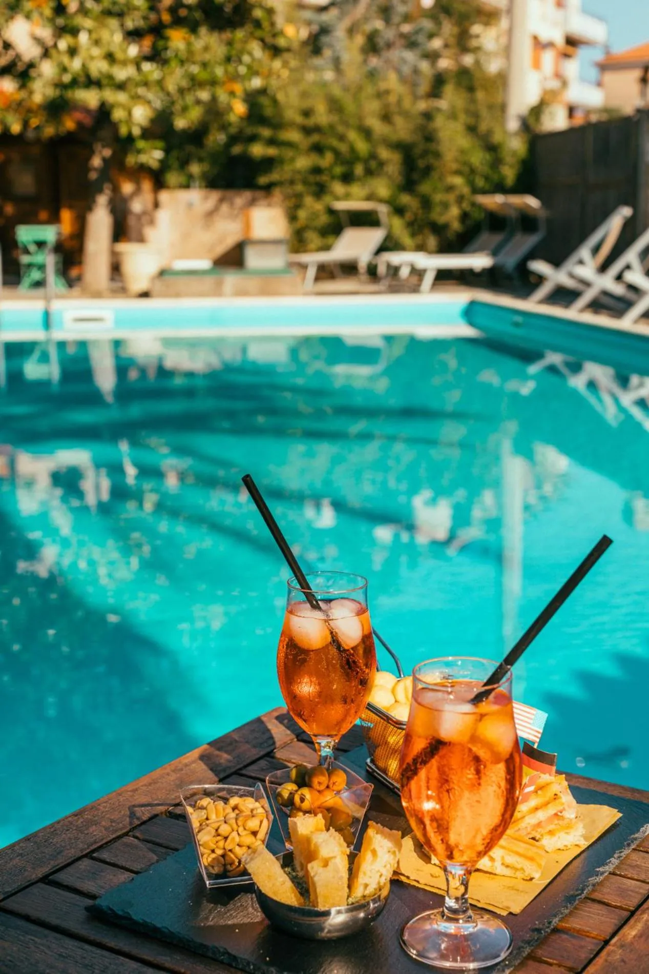 Food and drinks in Hotel Residence La Palma