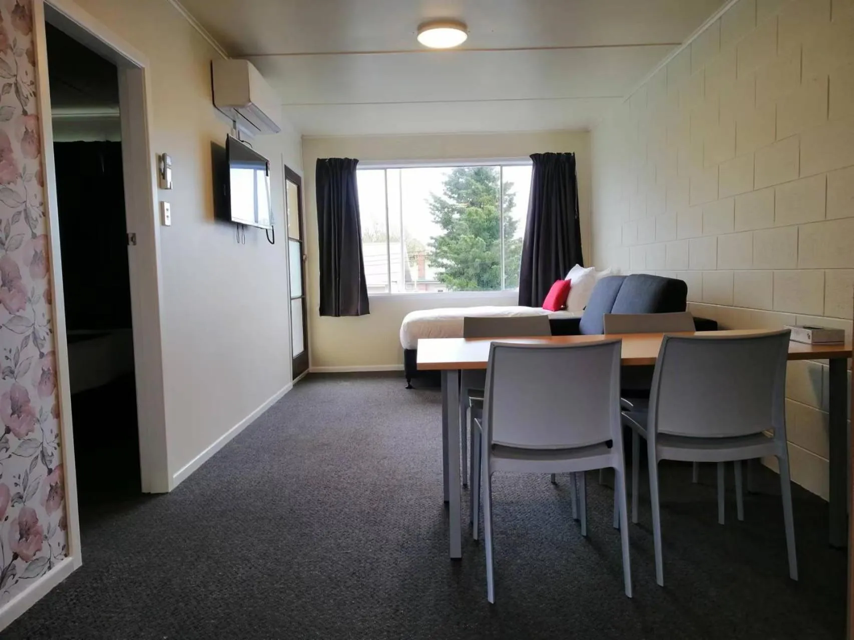 Seating area in Stanley Apartments