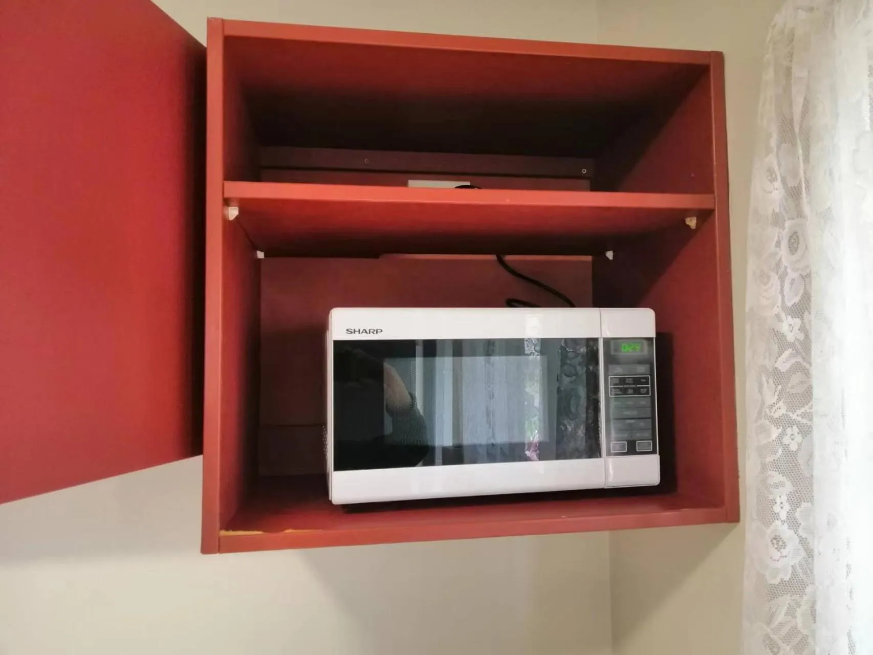 microwave in Stanley Apartments