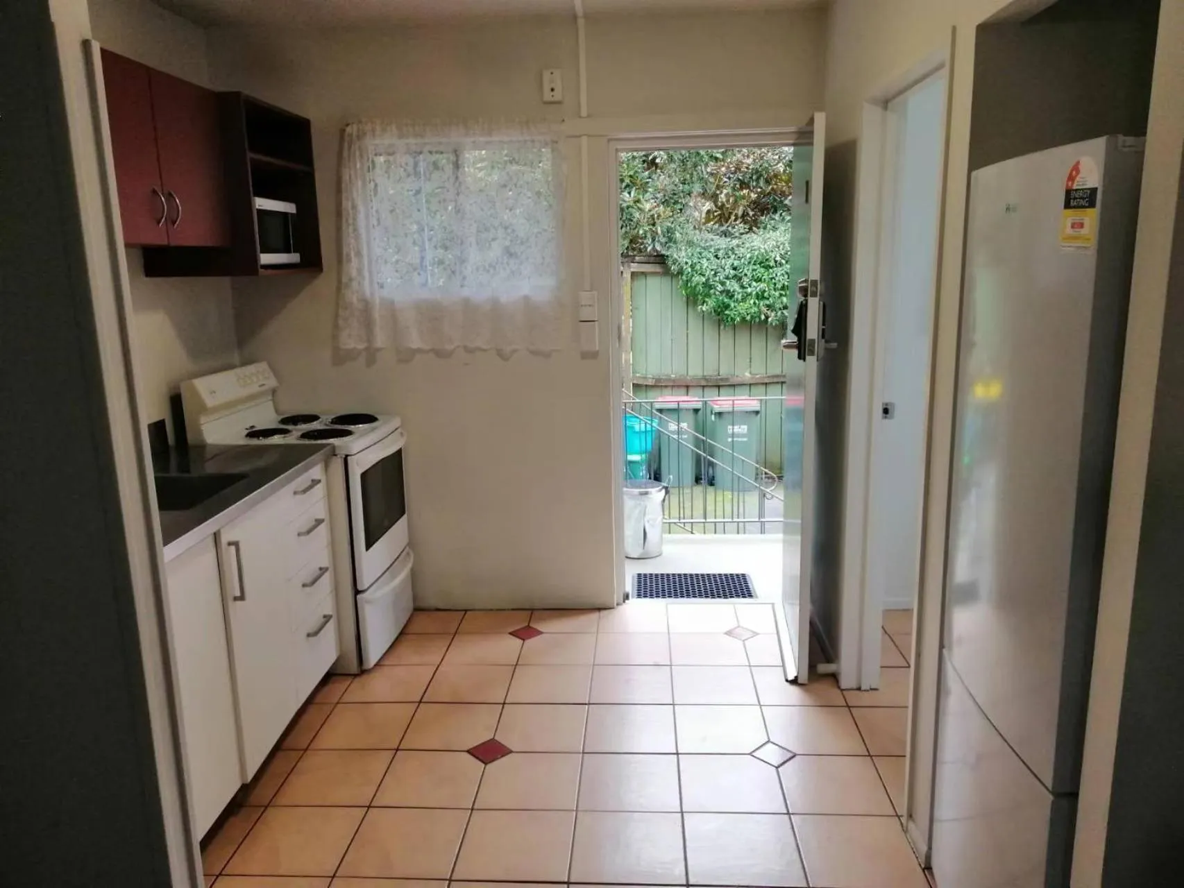 Kitchen or kitchenette in Stanley Apartments