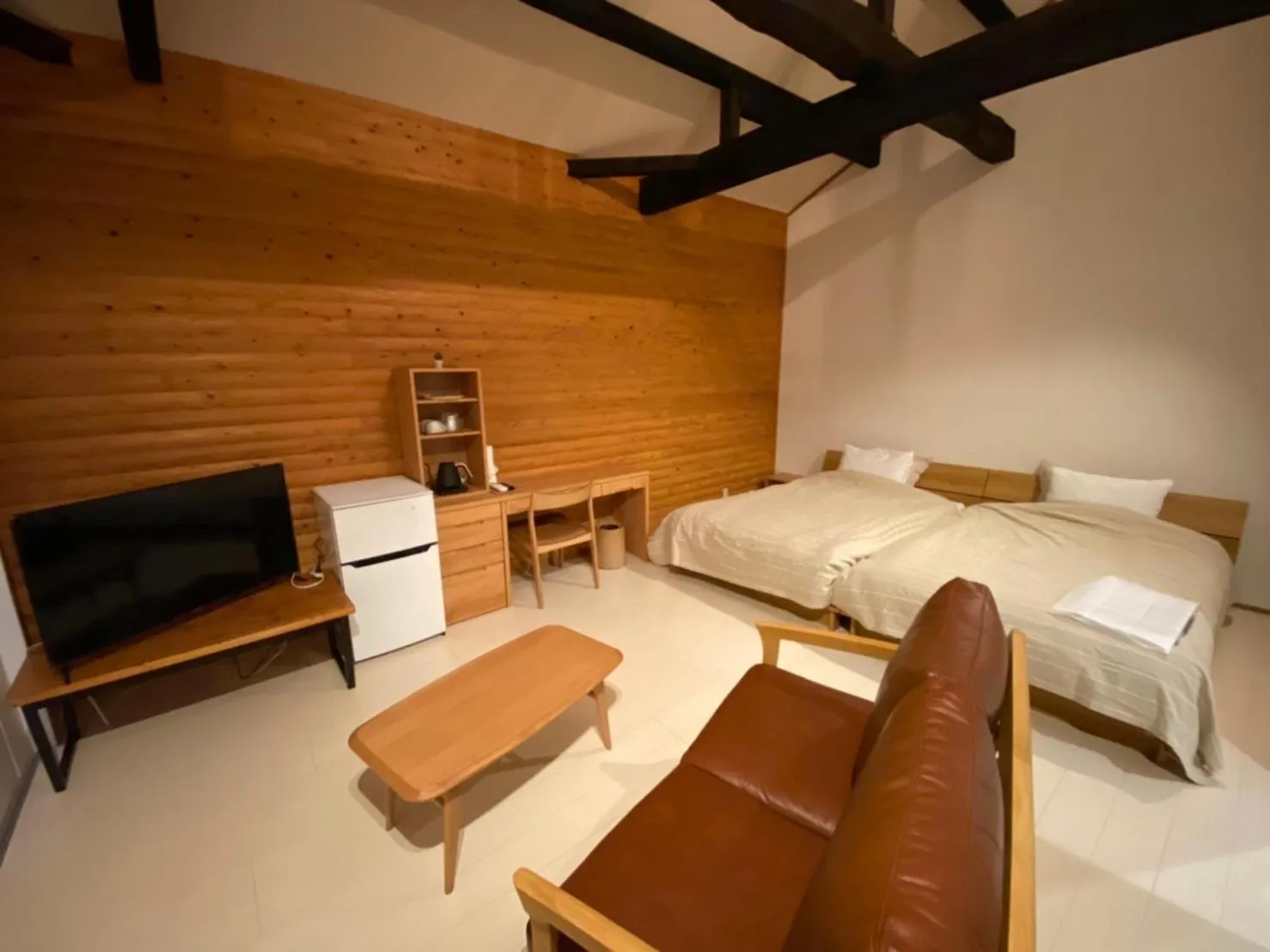 Photo of the whole room, Bed in Yuzunoyado Senrien