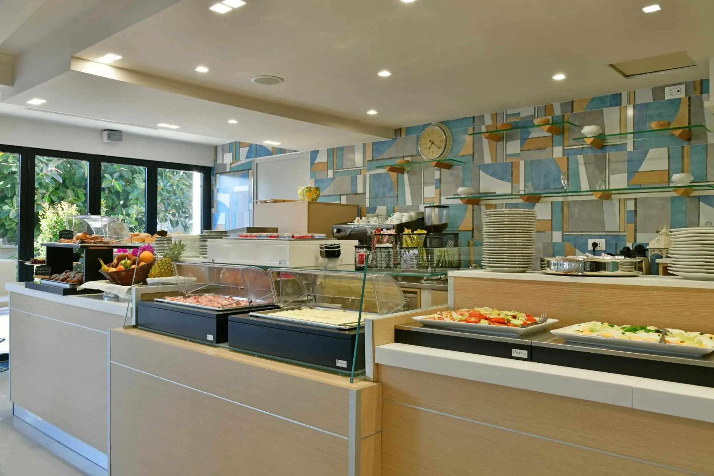 Buffet breakfast in Hotel & Apartments Villa Linda Buffet breakfast in Hotel & Apartments Villa Linda