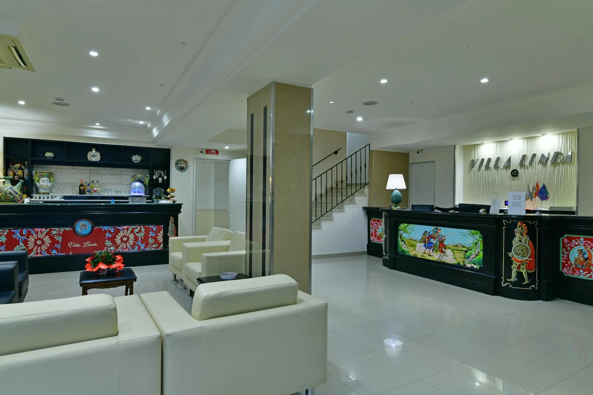 Lobby or reception in Hotel & Apartments Villa Linda
