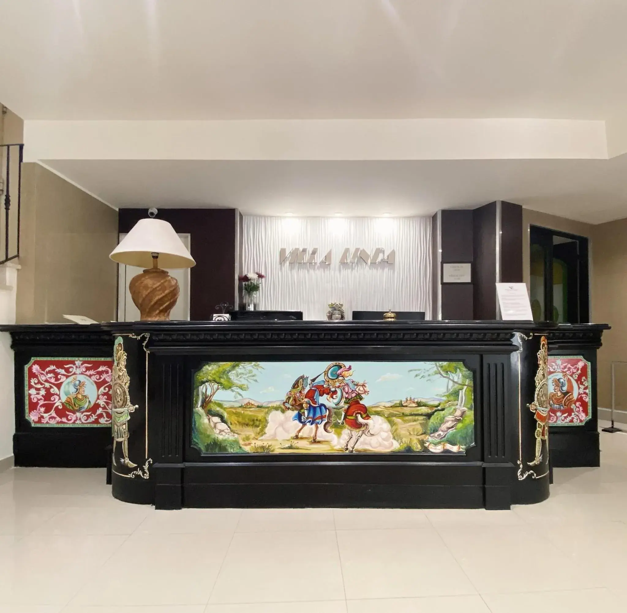 Lobby or reception in Hotel & Apartments Villa Linda Lobby or reception in Hotel & Apartments Villa Linda