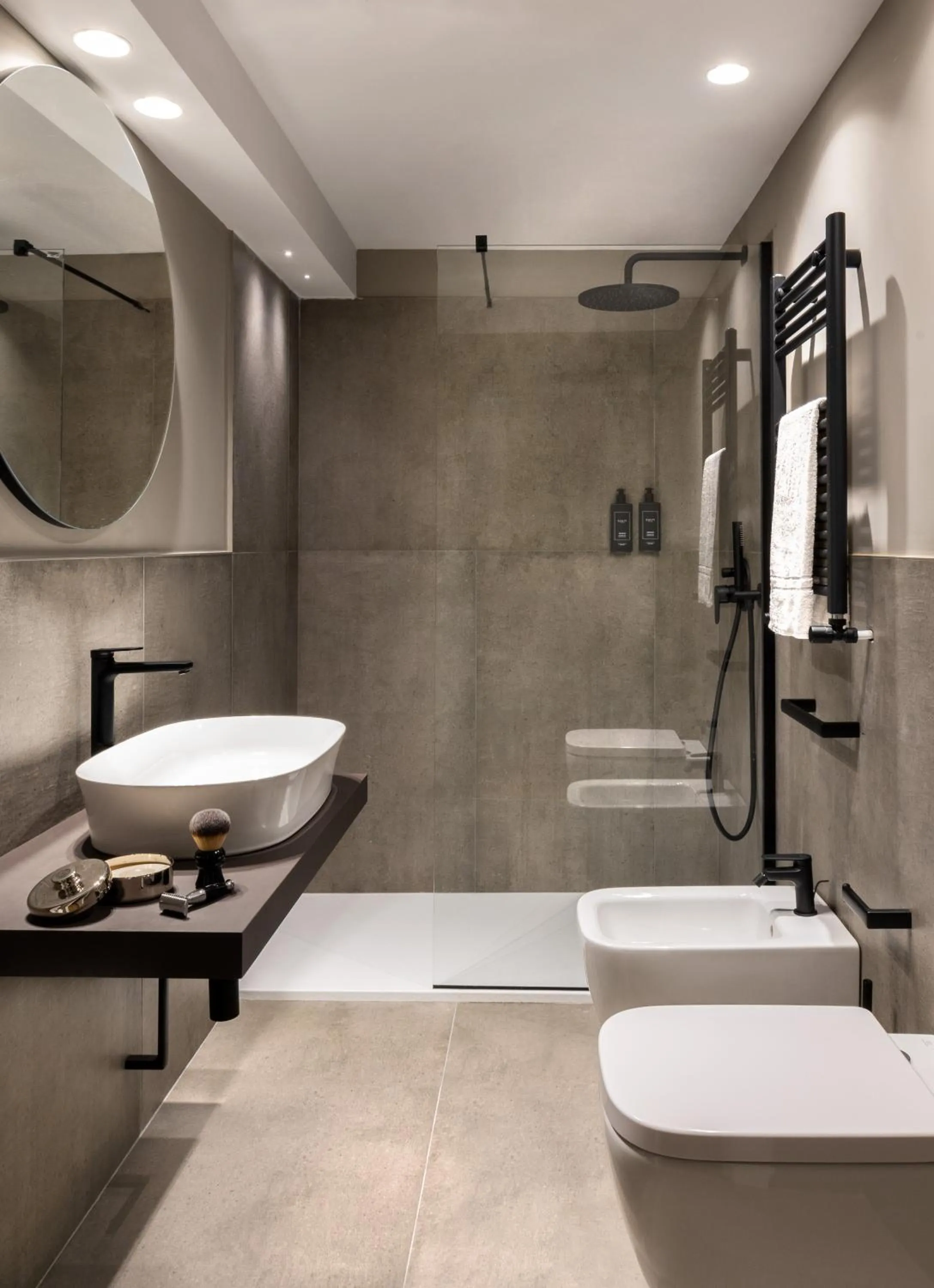 Bathroom in Hotel Principe Di Villafranca