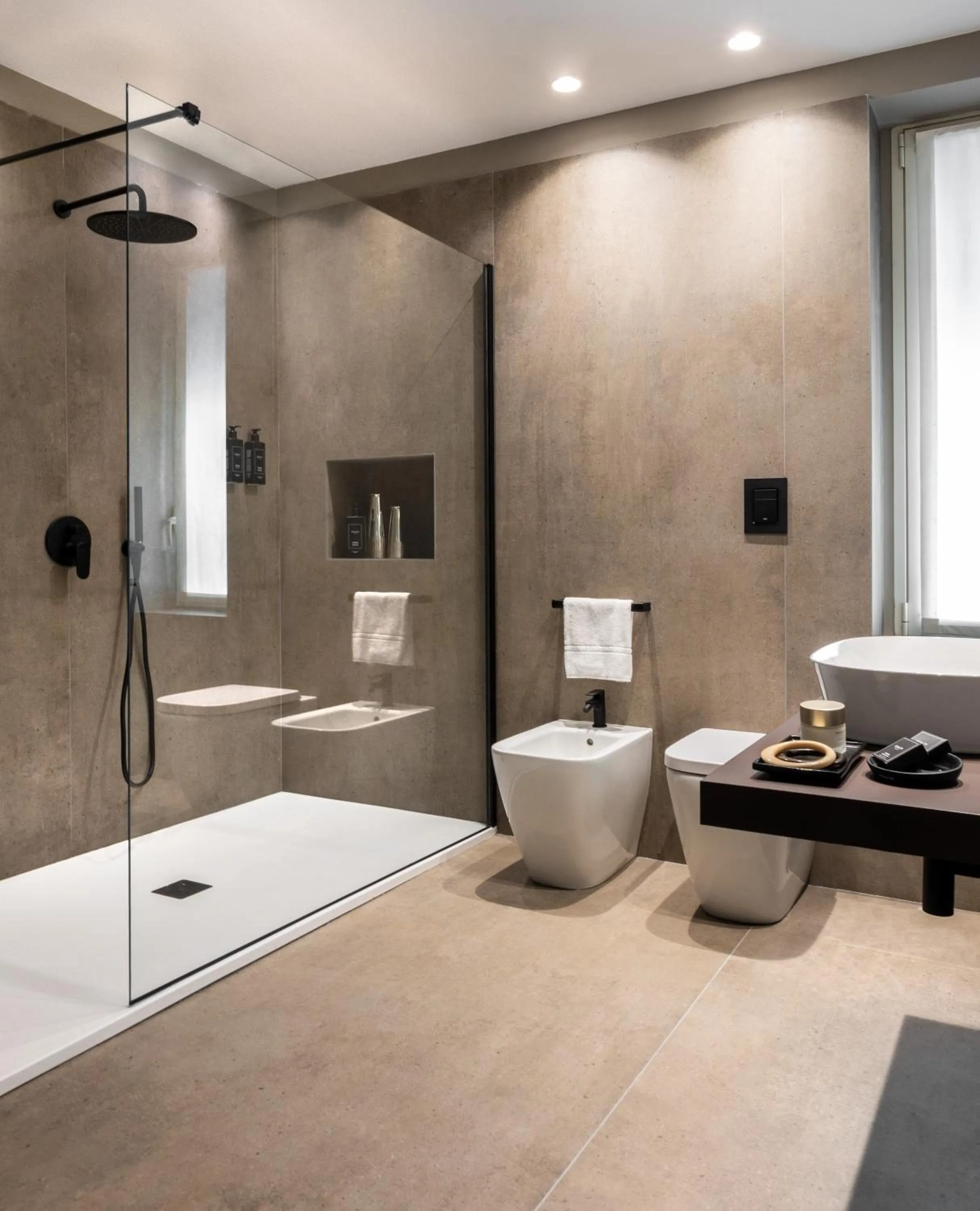 Bathroom in Hotel Principe Di Villafranca