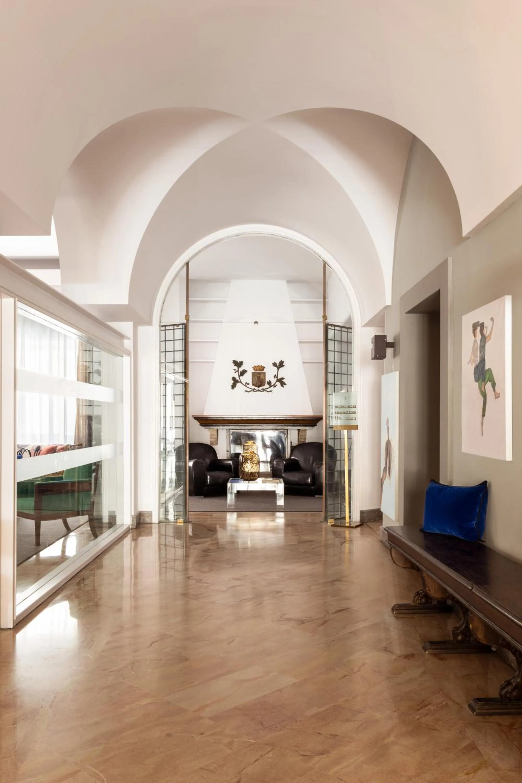 Lobby or reception in Hotel Principe Di Villafranca