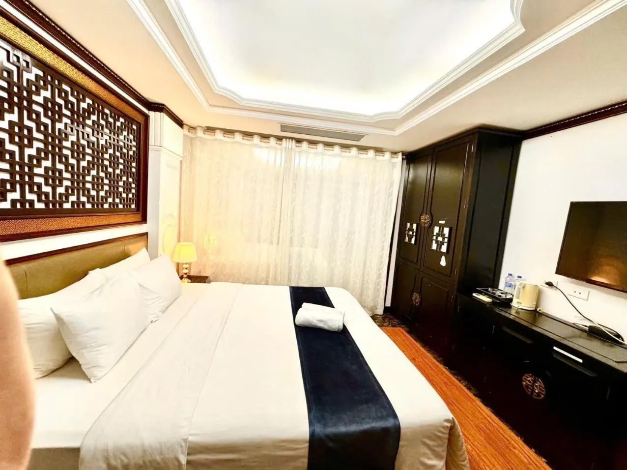 Bed in Church Legend Hotel