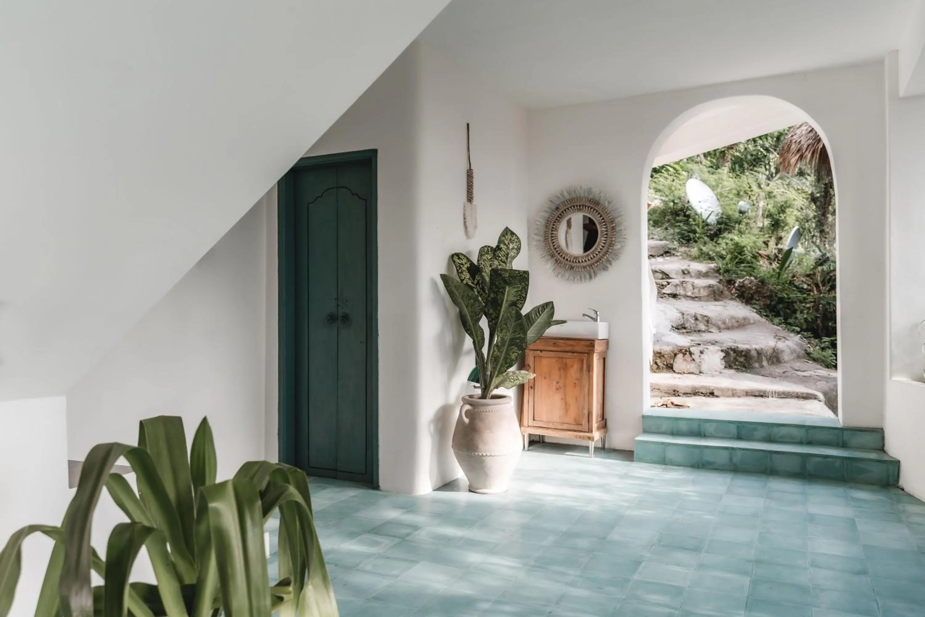 Decorative detail in Blue Ocean Bingin