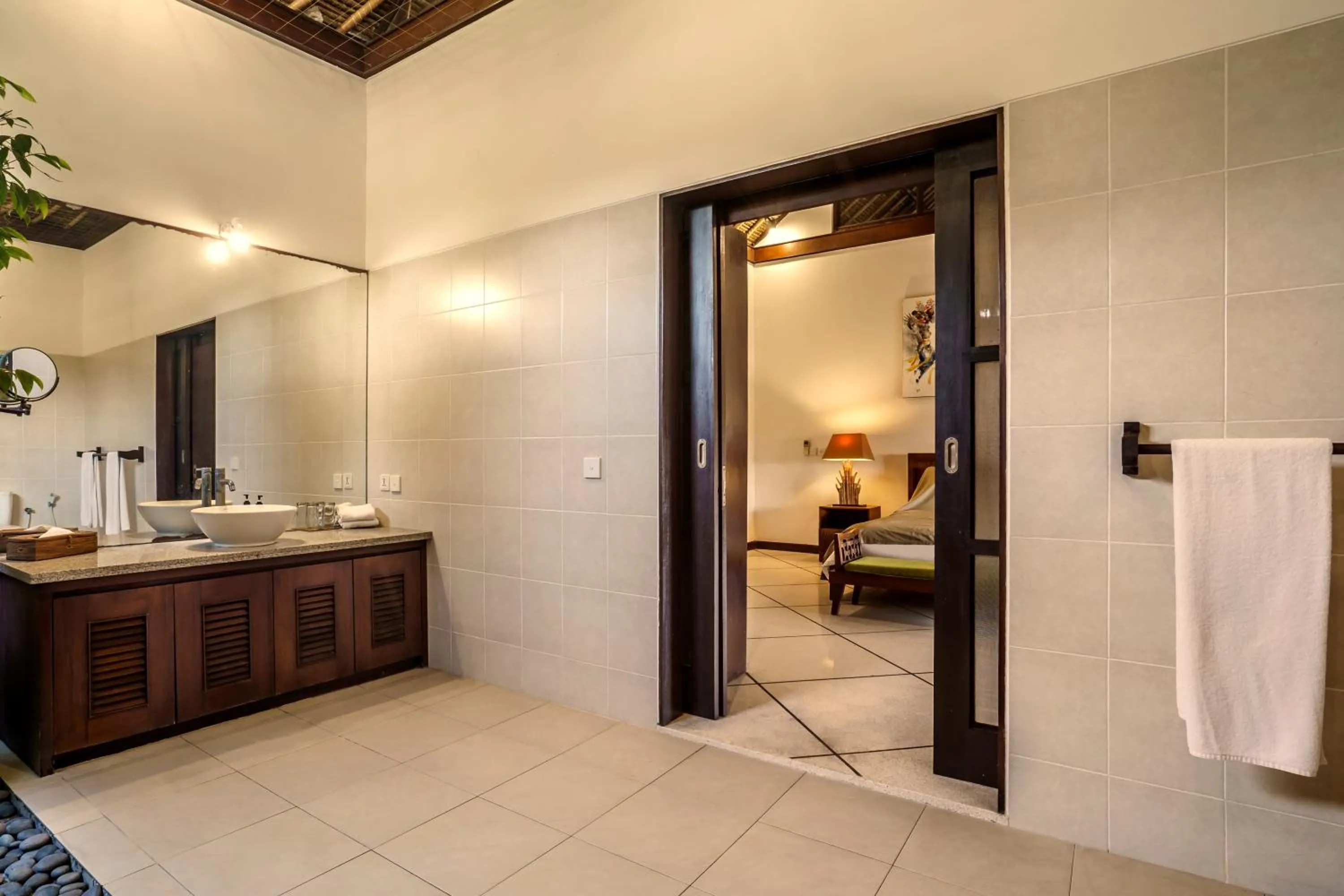 Bathroom in Villa Gading by Alfred in Bali