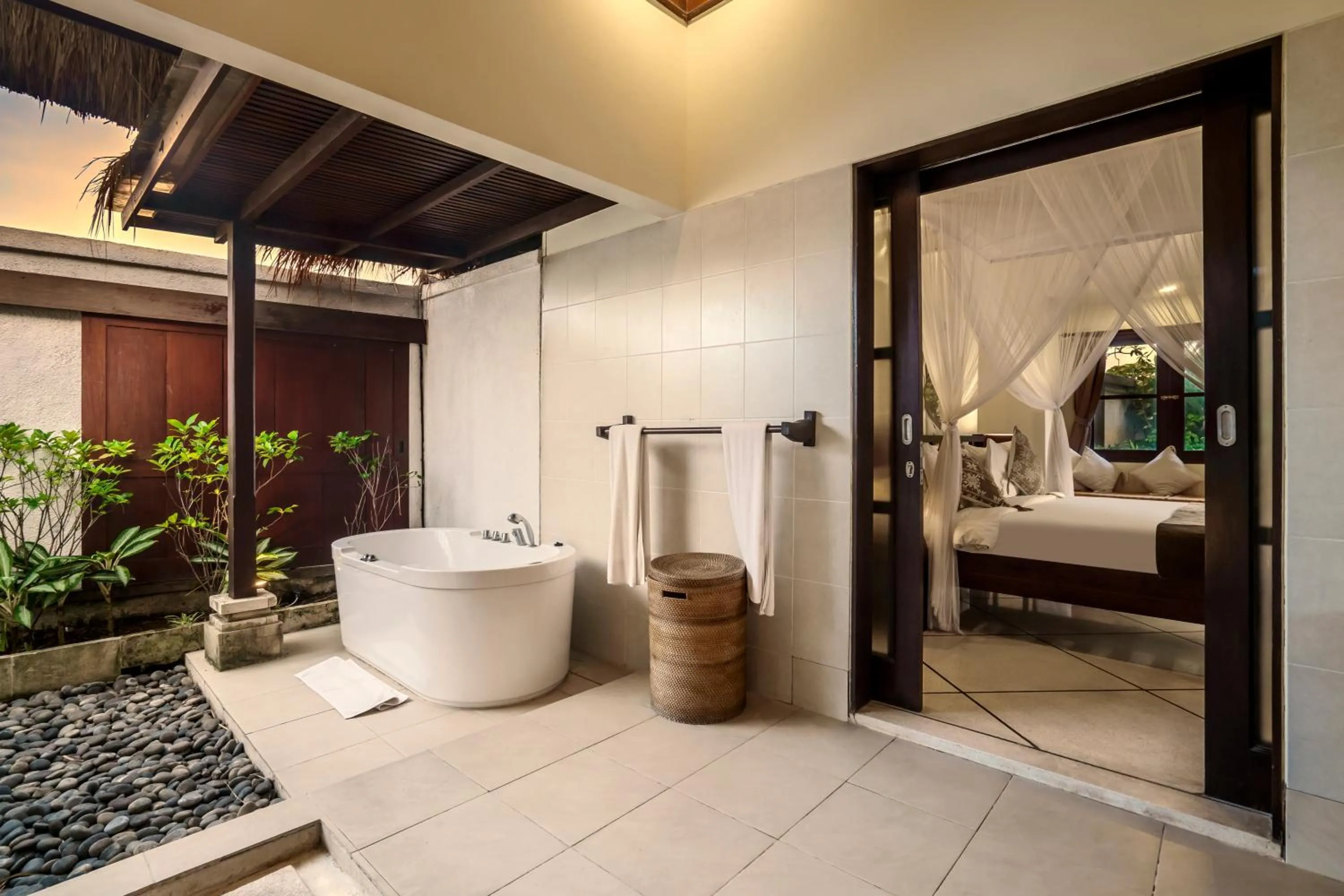Bathroom in Villa Gading by Alfred in Bali