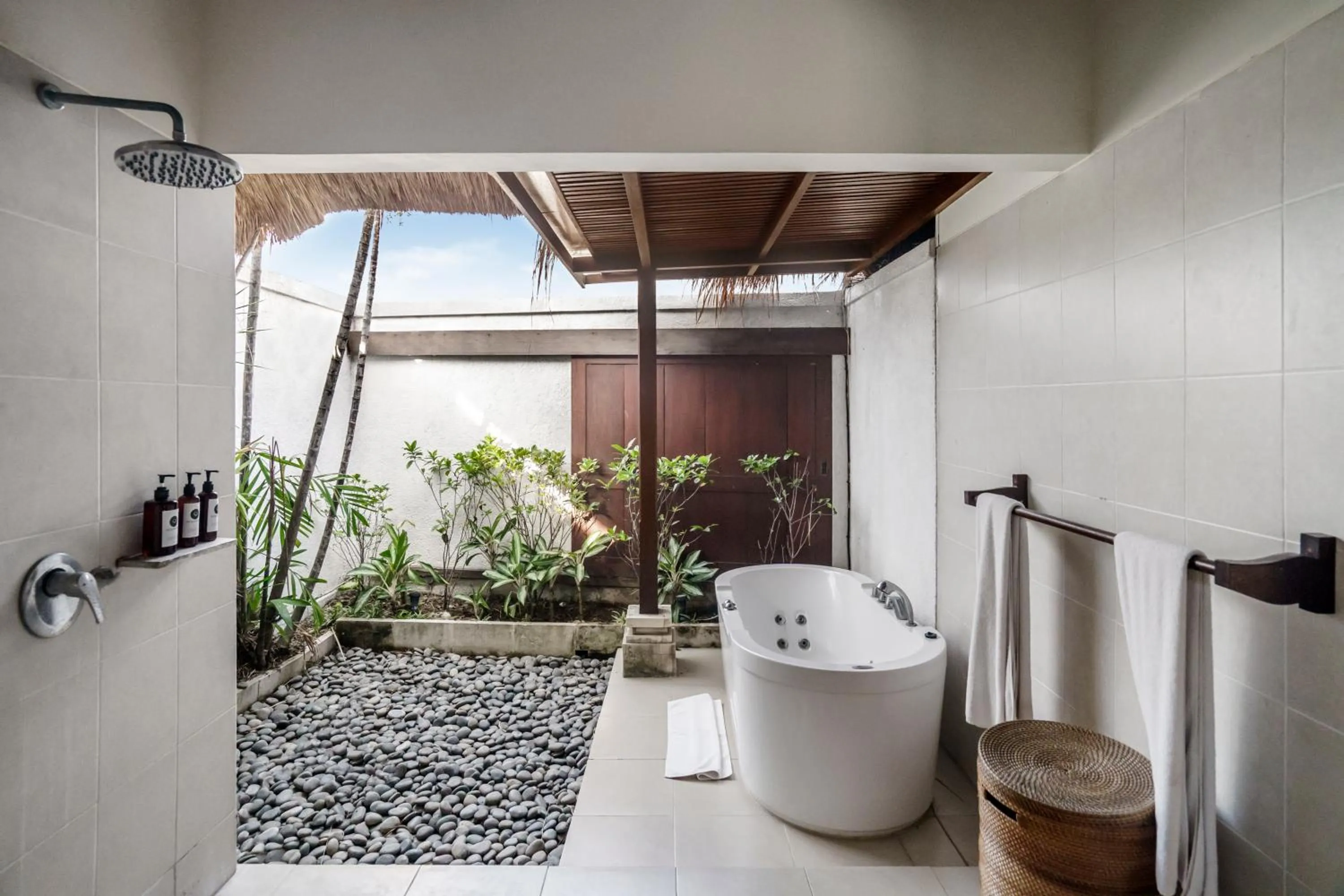 Bathroom in Villa Gading by Alfred in Bali