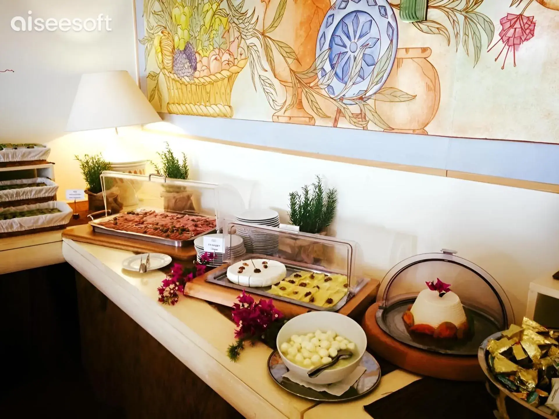 Buffet breakfast in Hotel Palau Buffet breakfast in Hotel Palau