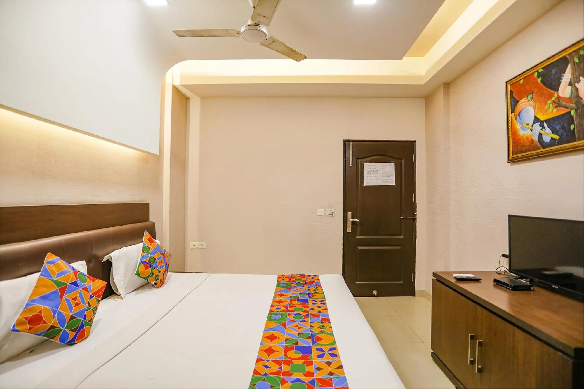 Bed in FabHotel Grand Olive