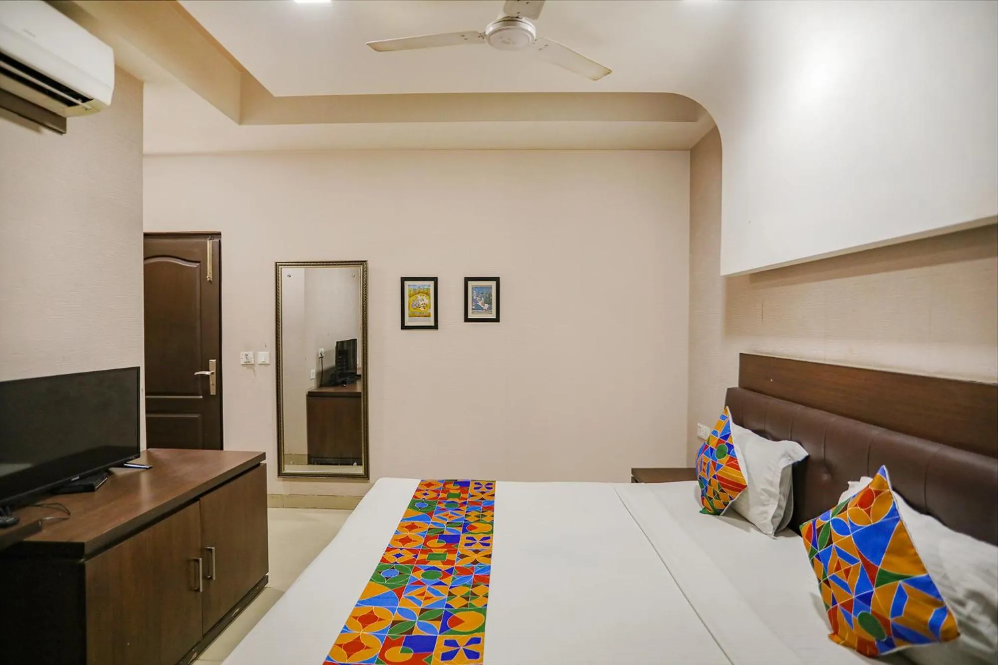 Bed in FabHotel Grand Olive