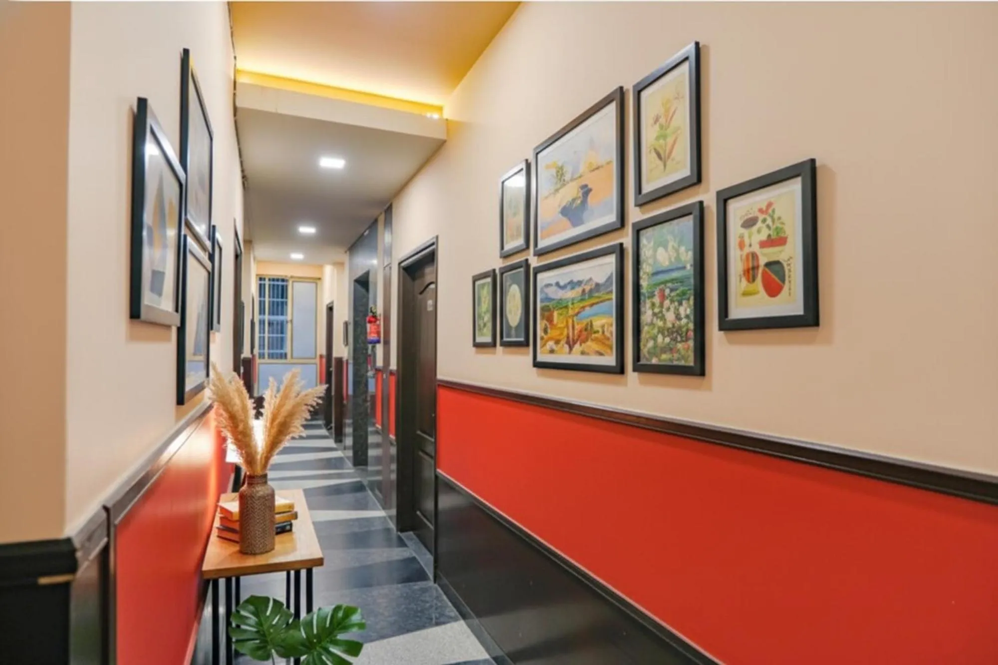 Lobby or reception in FabHotel Grand Olive