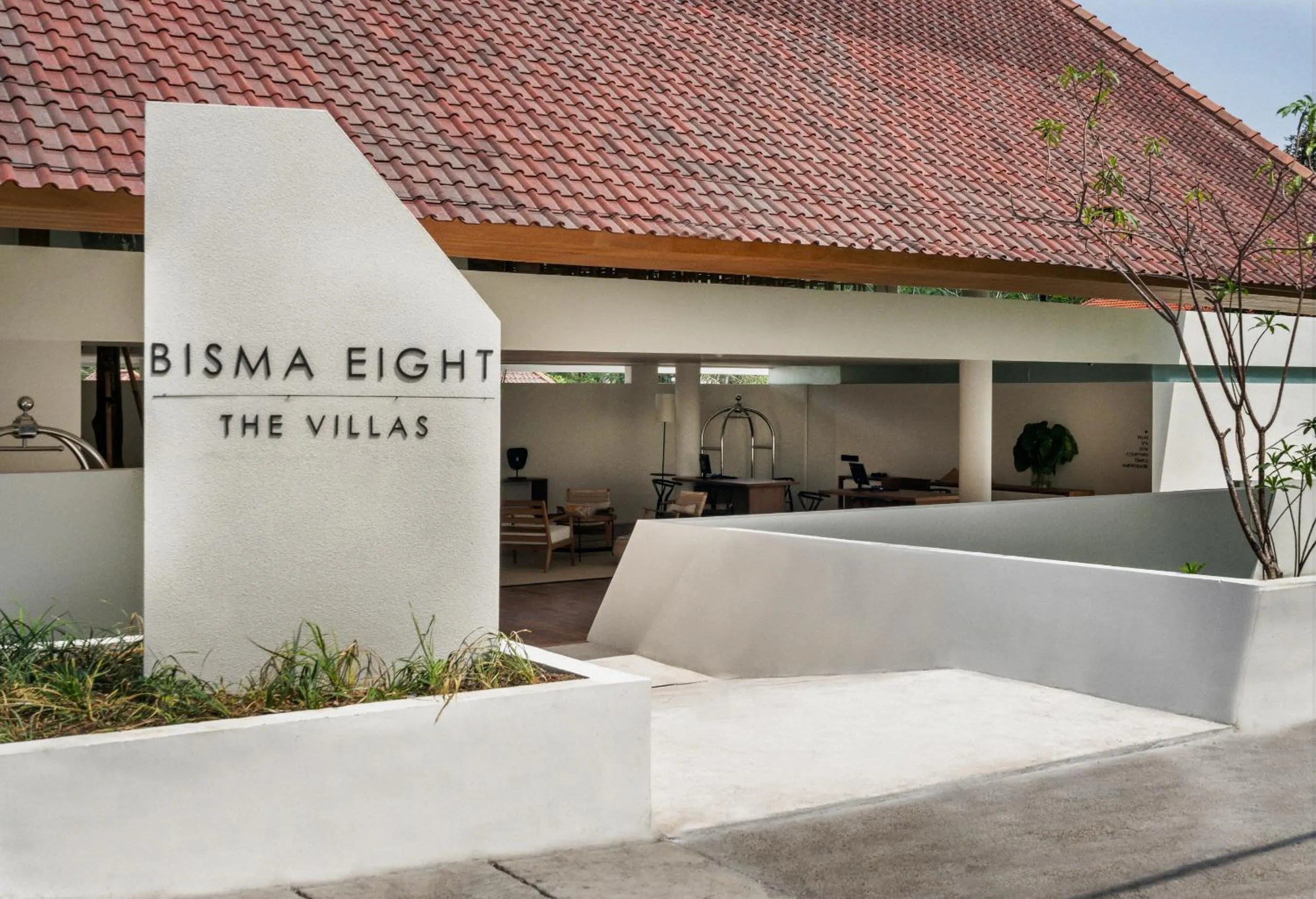 Facade/entrance in Bisma Eight Villas
