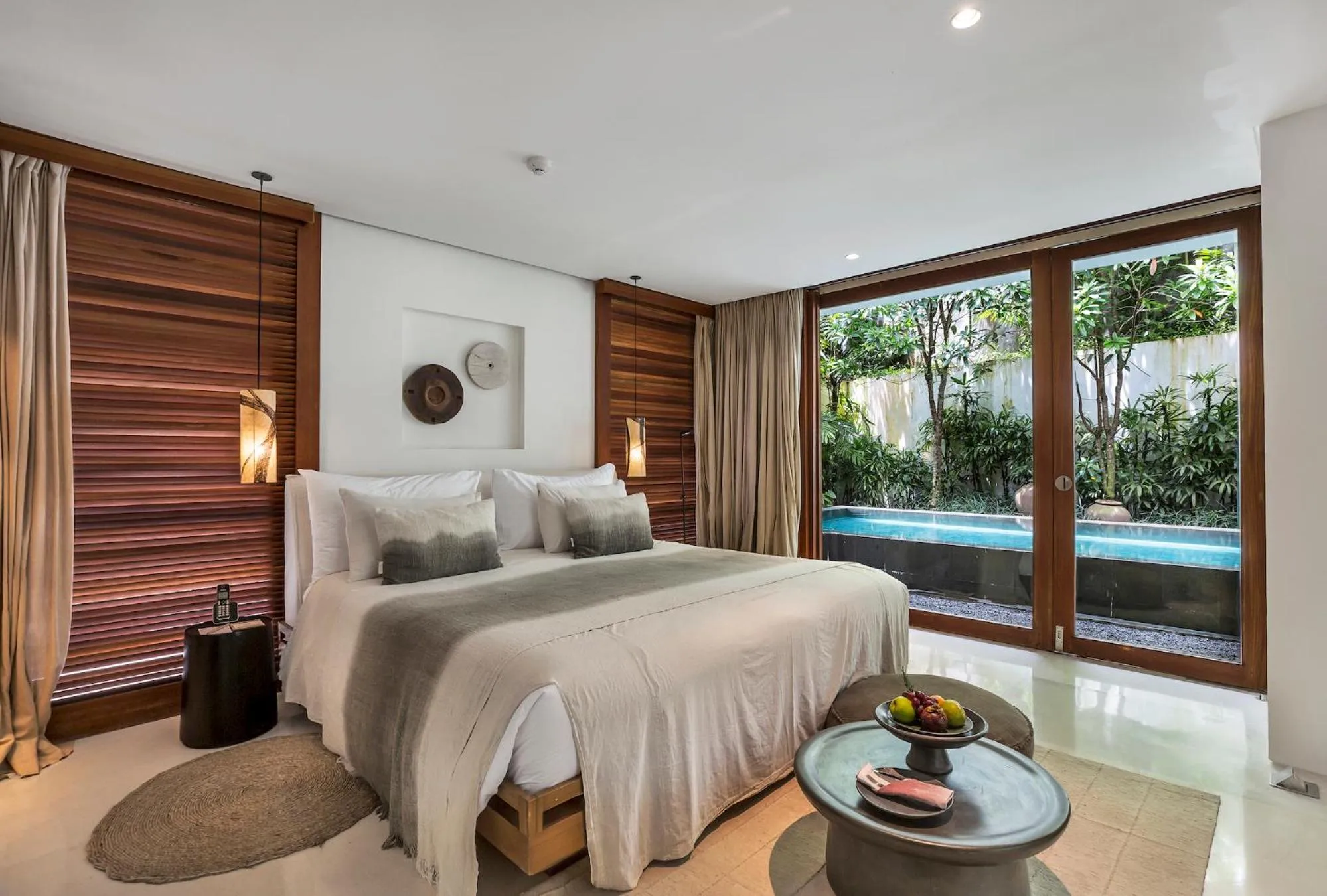 View (from property/room), Bed in Bisma Eight Villas