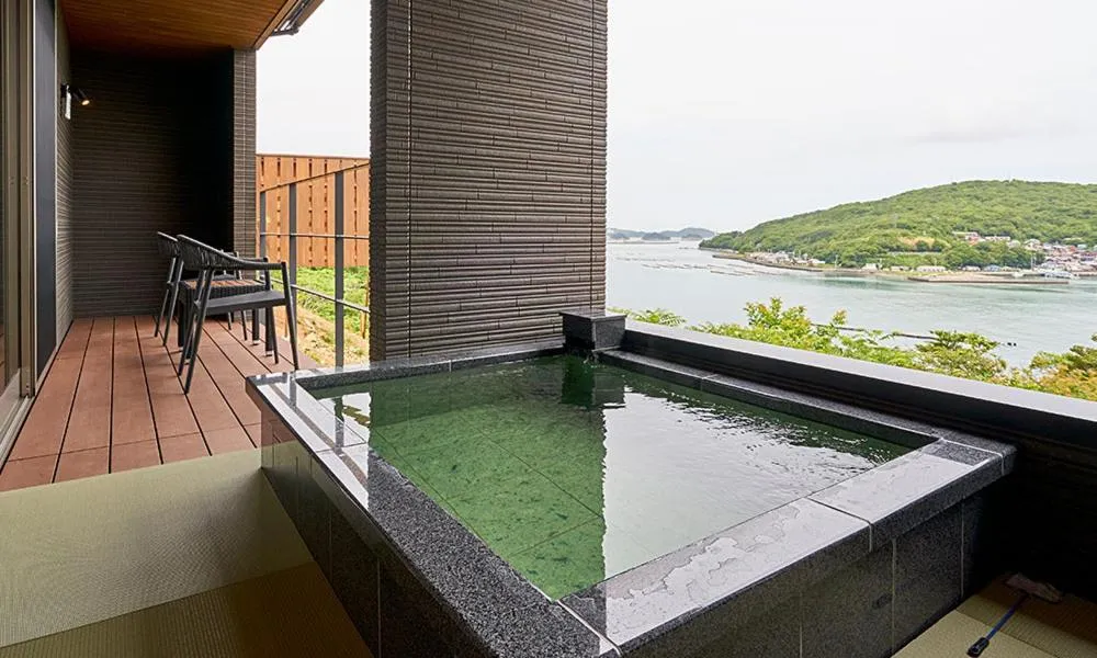 Open Air Bath in Kisara Bettei TOKI