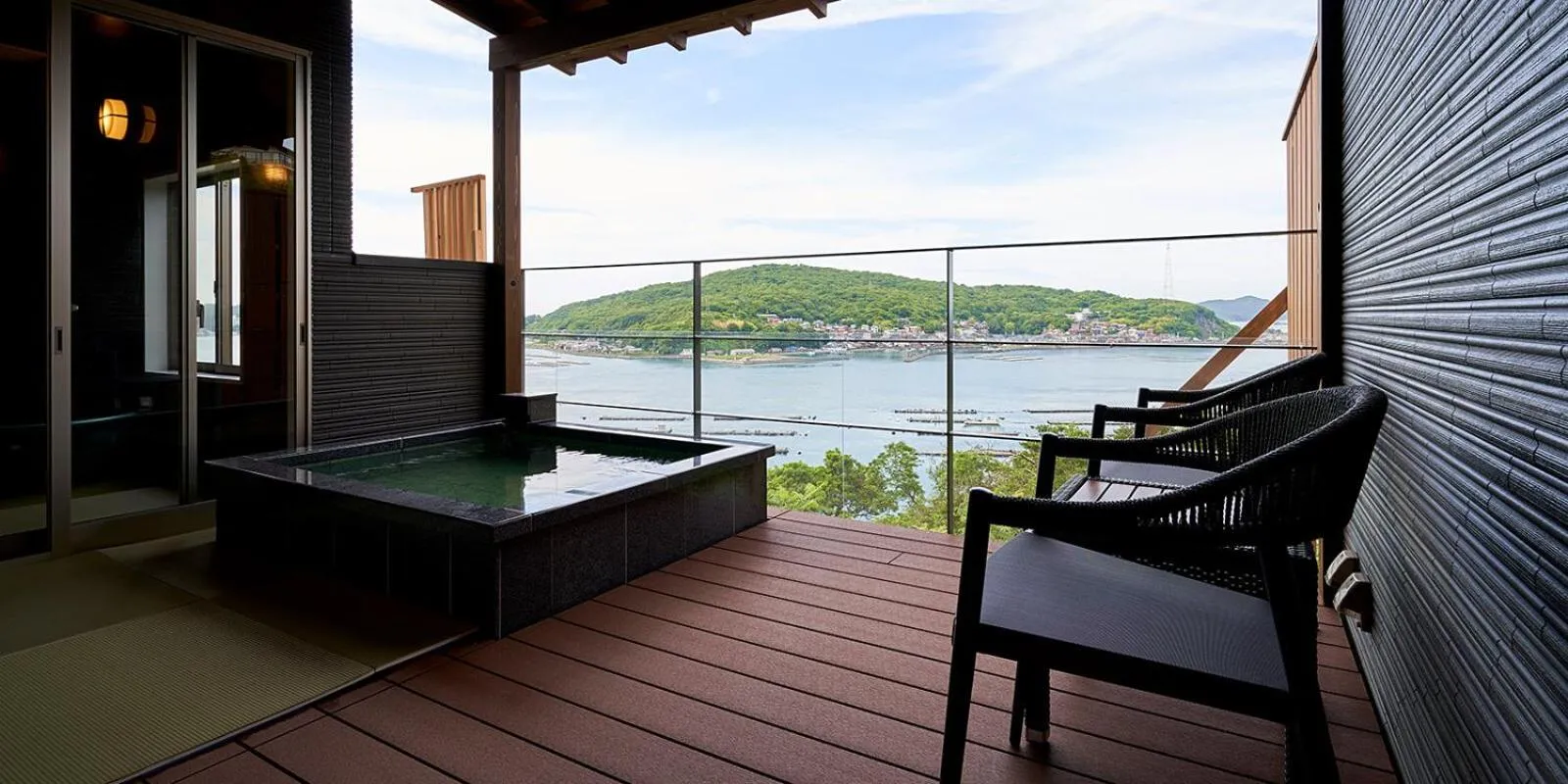 Open Air Bath in Kisara Bettei TOKI