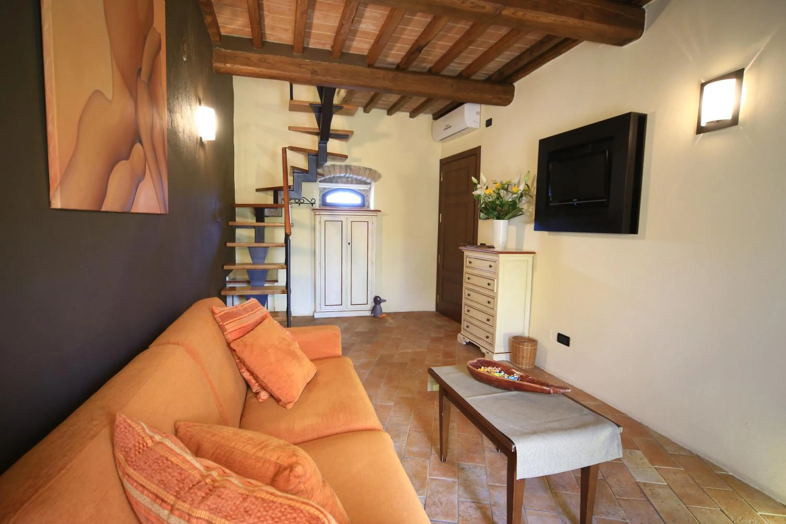 Living room in Molino Di Foci