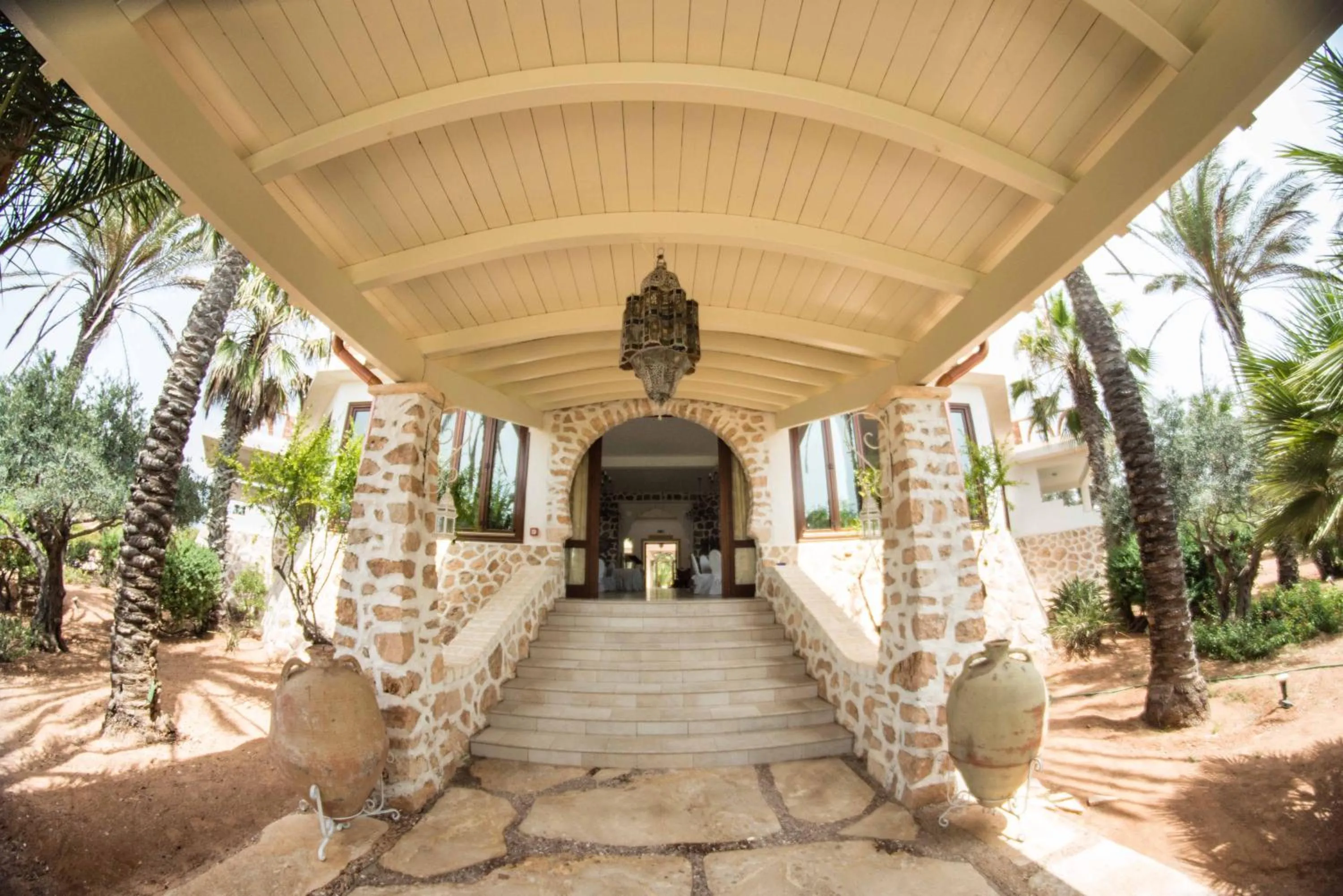 Facade/entrance in Cupola Bianca Resort