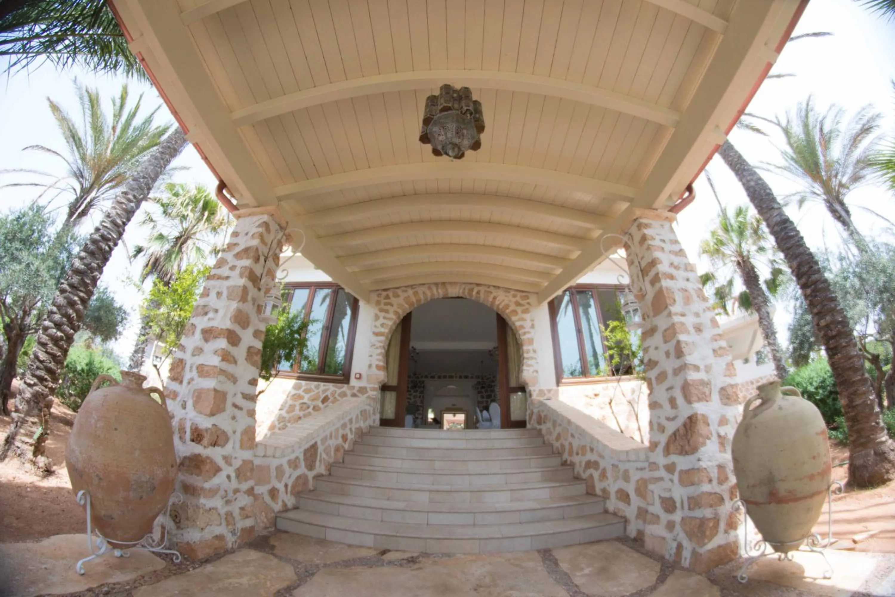Facade/entrance in Cupola Bianca Resort