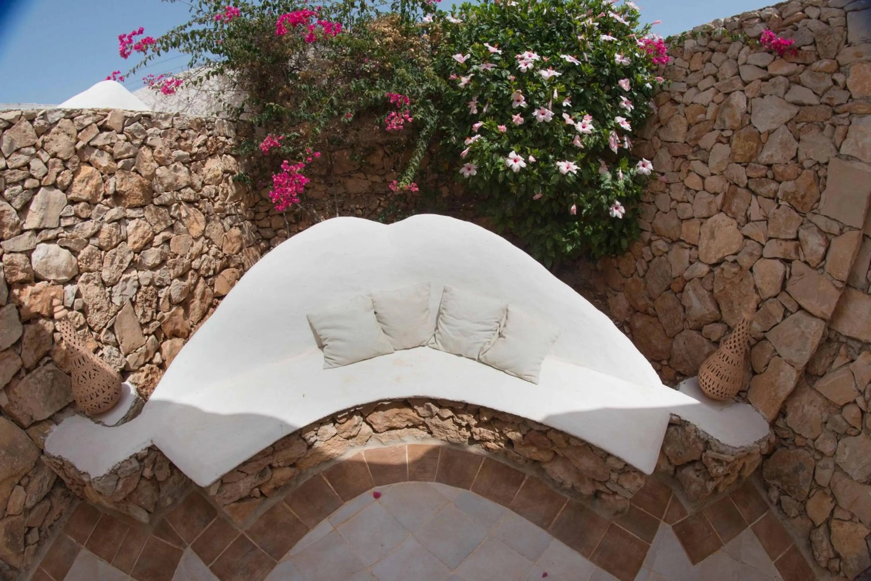 Facade/entrance in Cupola Bianca Resort