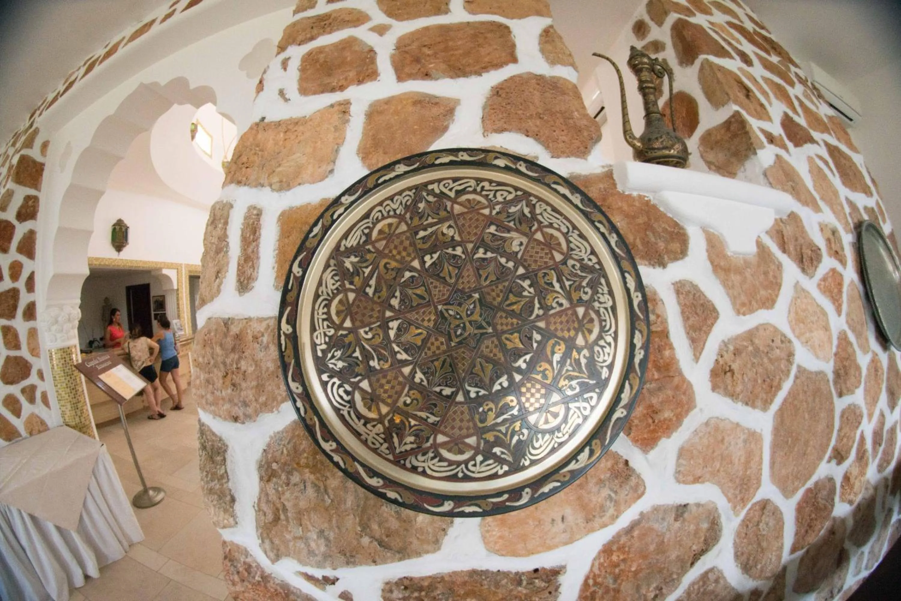 Decorative detail in Cupola Bianca Resort