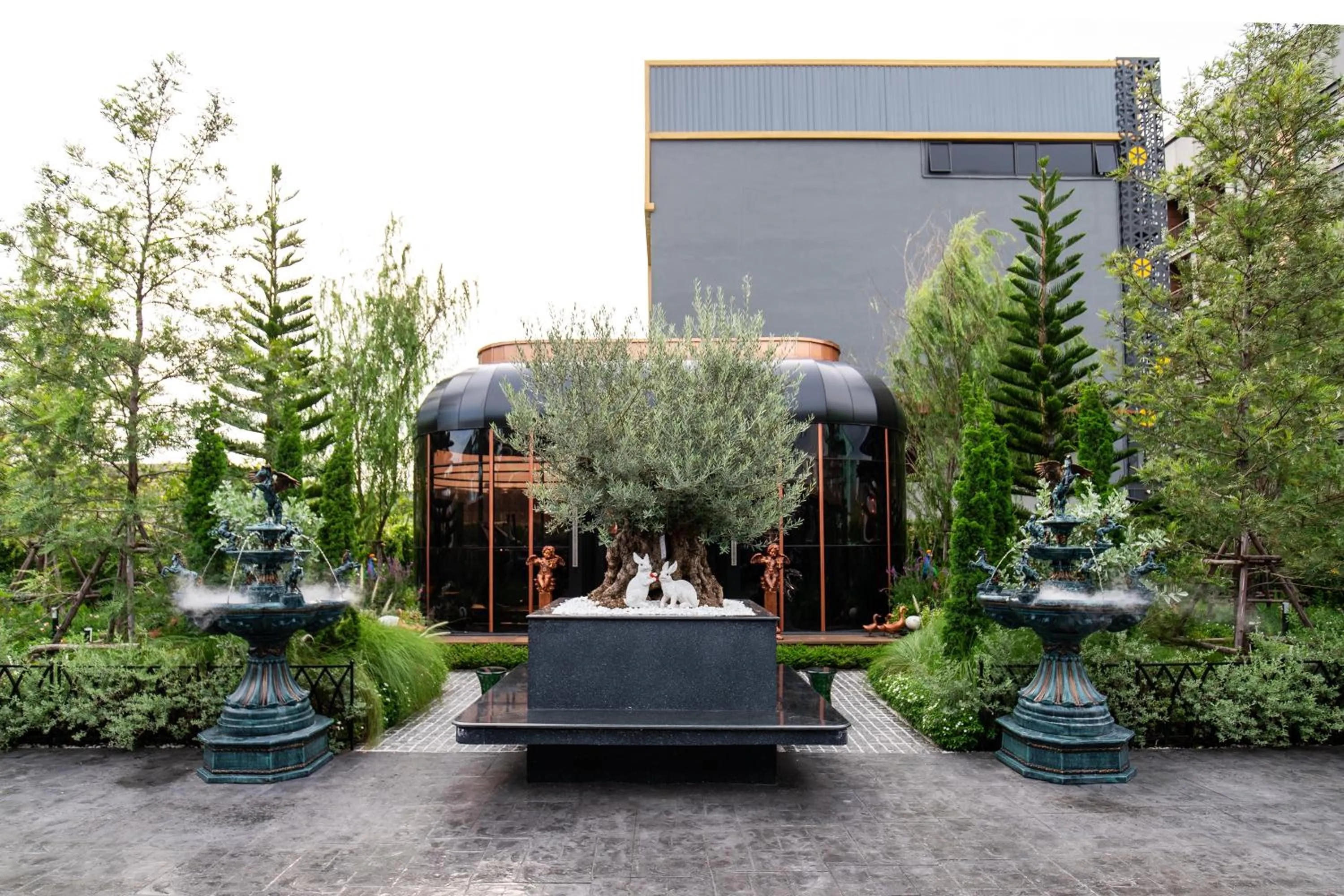 Garden view in The One Smart Living