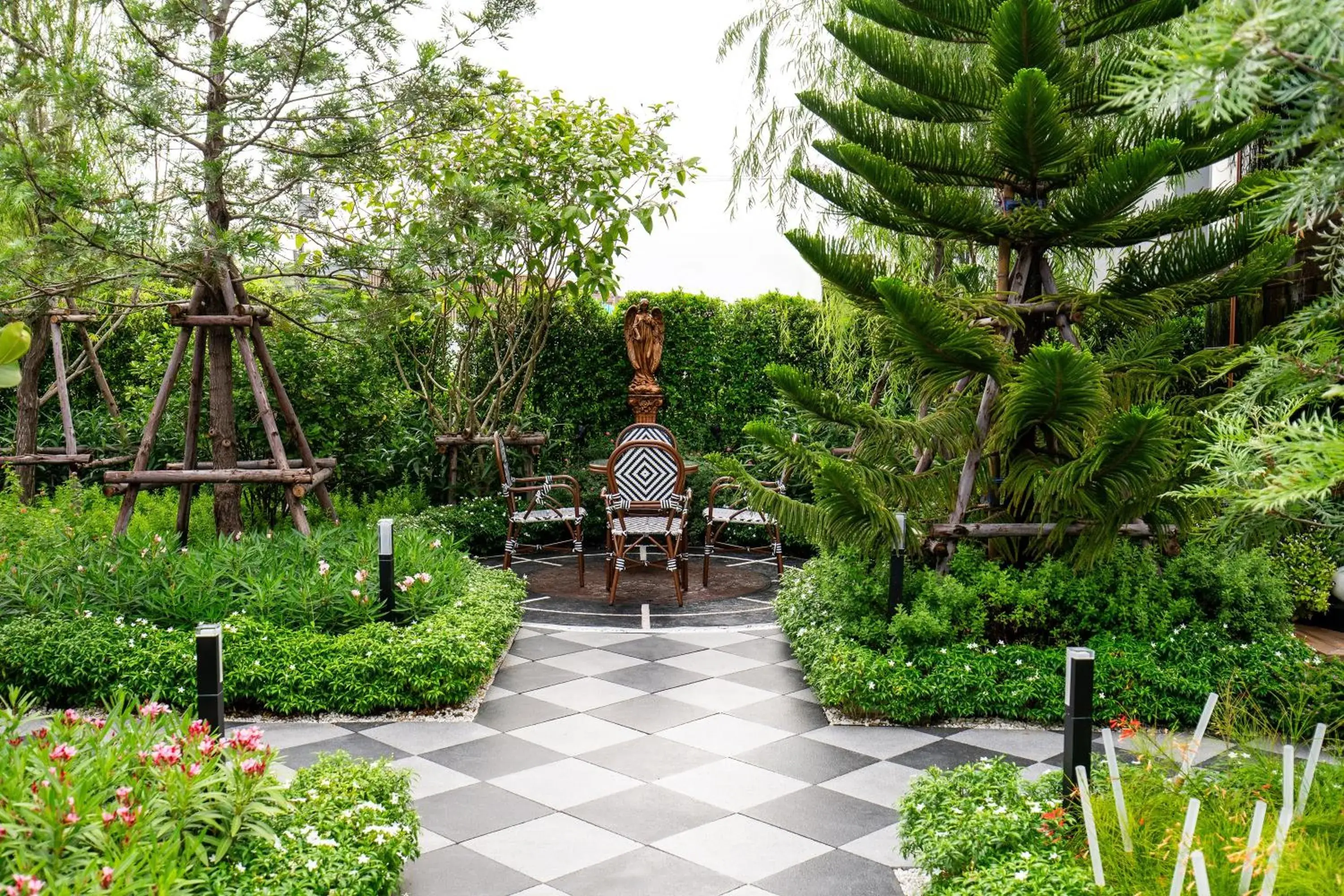 Garden view in The One Smart Living Garden view in The One Smart Living