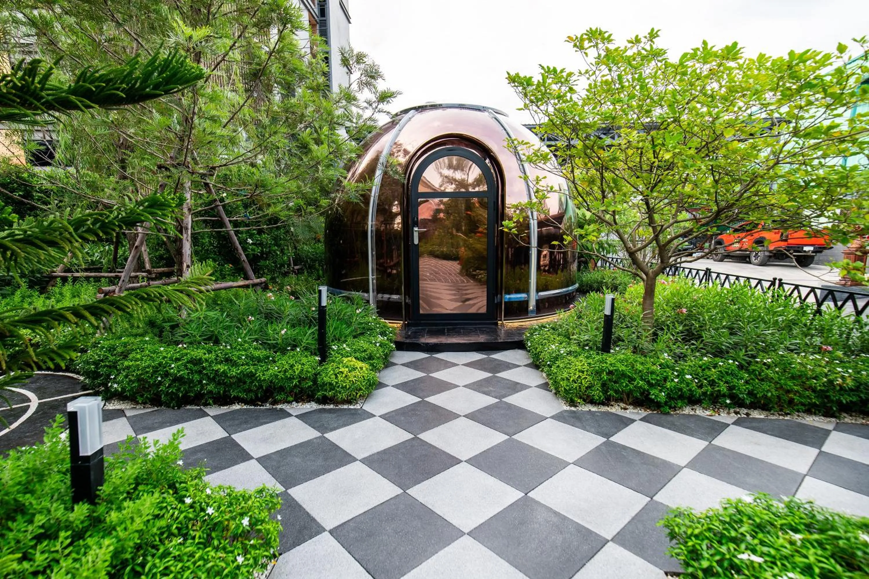 Garden view in The One Smart Living