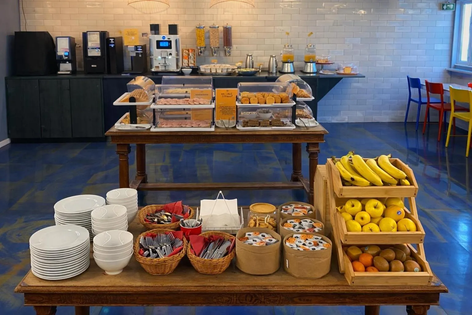 Breakfast in Hotel Britannia