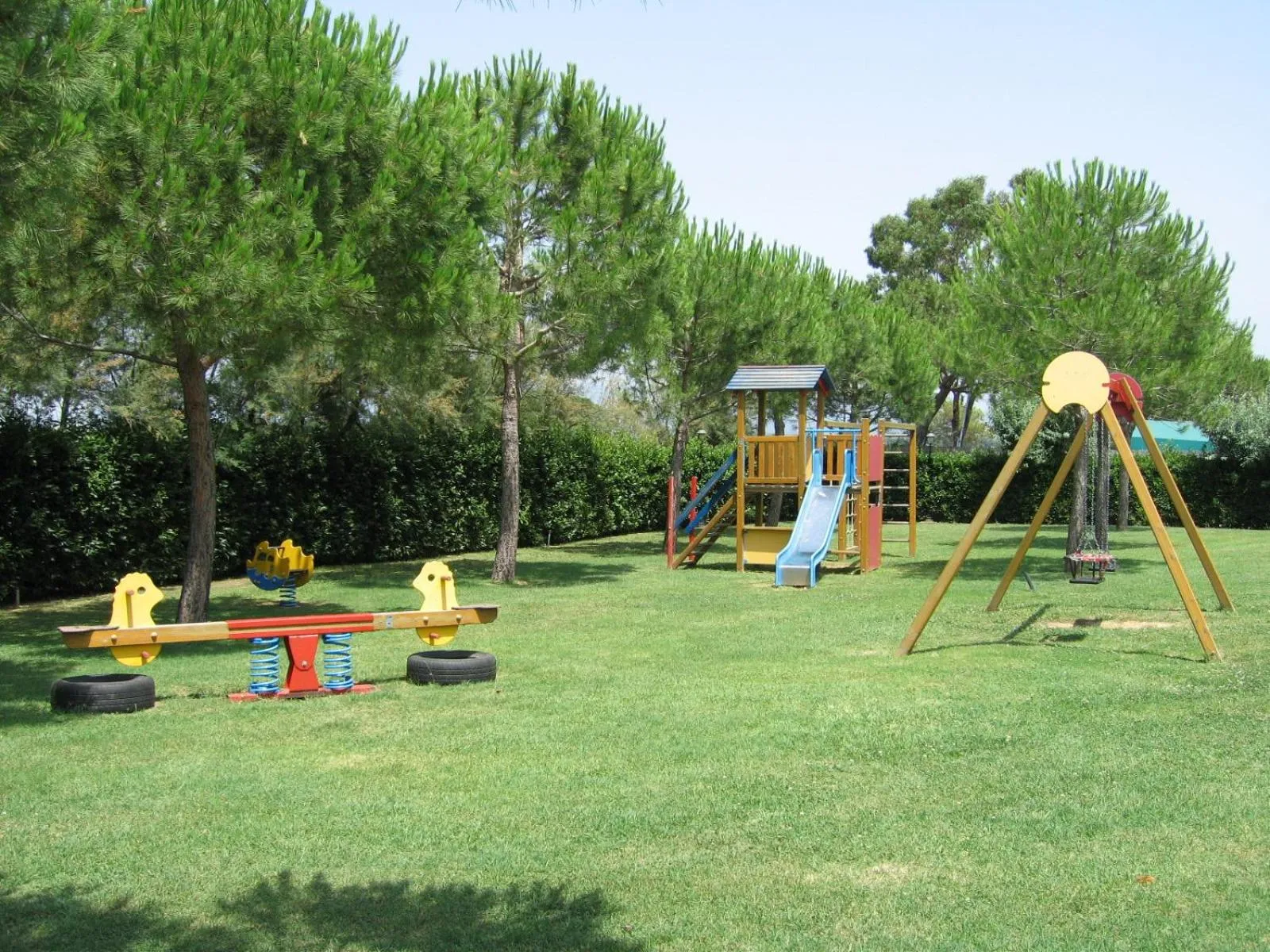 Children play ground in Hotel Residence La Ventola